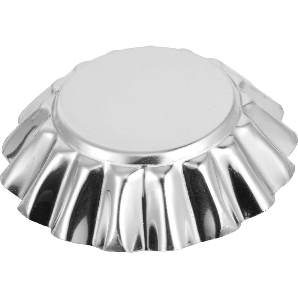 Moldes para Tartas OBTANIM 20 Pcs Acero Inoxidable 7.6 cm