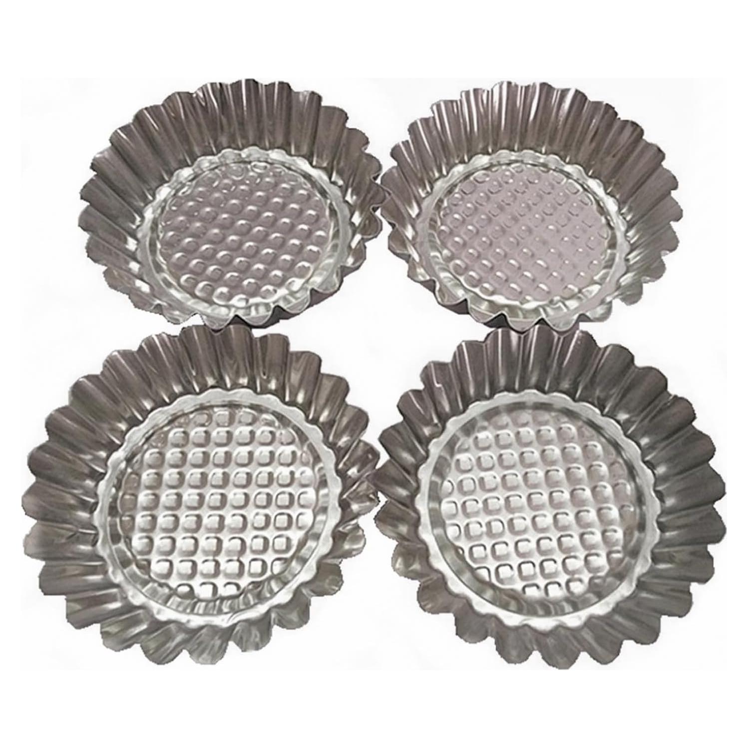 Juego de 20 moldes de tartas MYStar 9,5 cm redondos