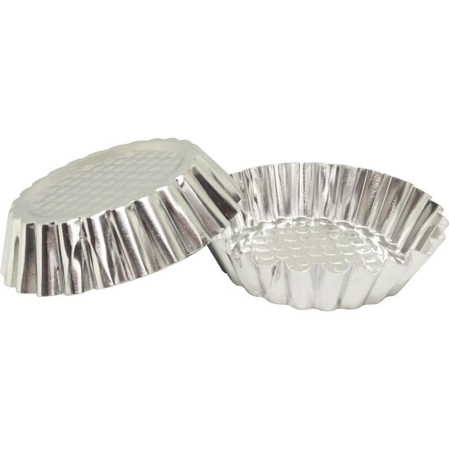 Juego de 20 moldes de tartas MYStar 9,5 cm redondos