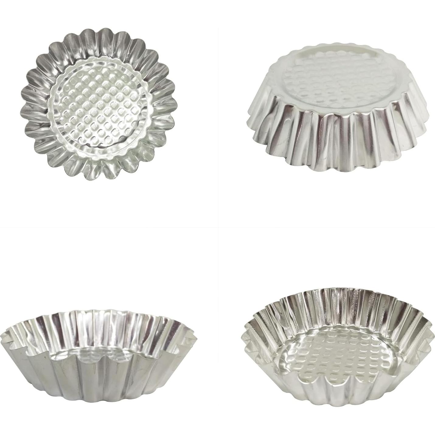 Juego de 20 moldes de tartas MYStar 9,5 cm redondos