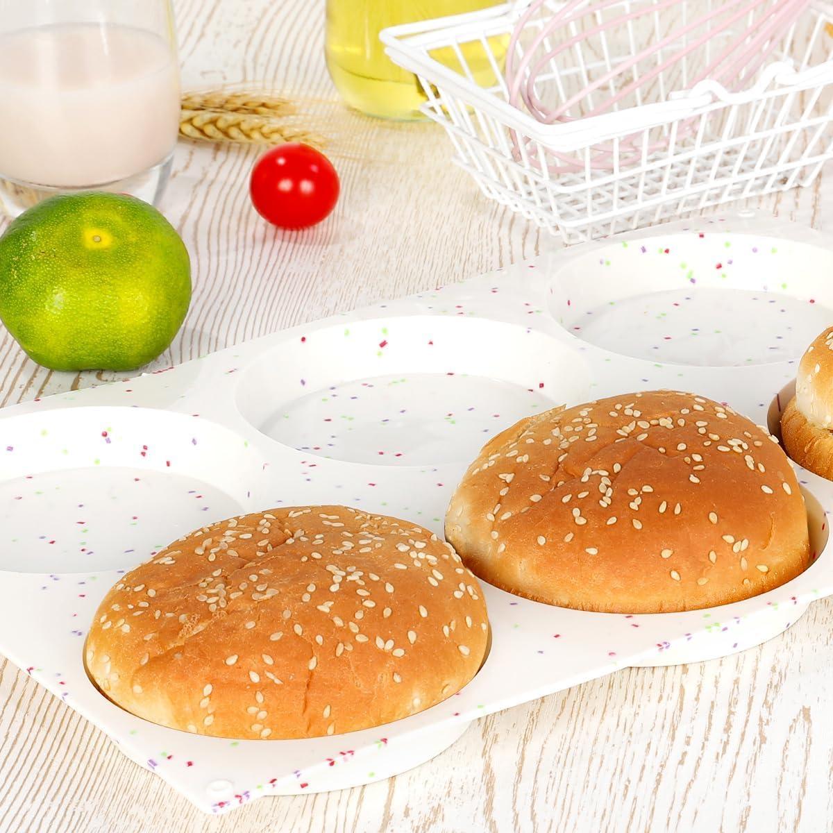 Molde para Muffin Jumbo CAKETIME Silicona 2 Piezas 10,16 cm