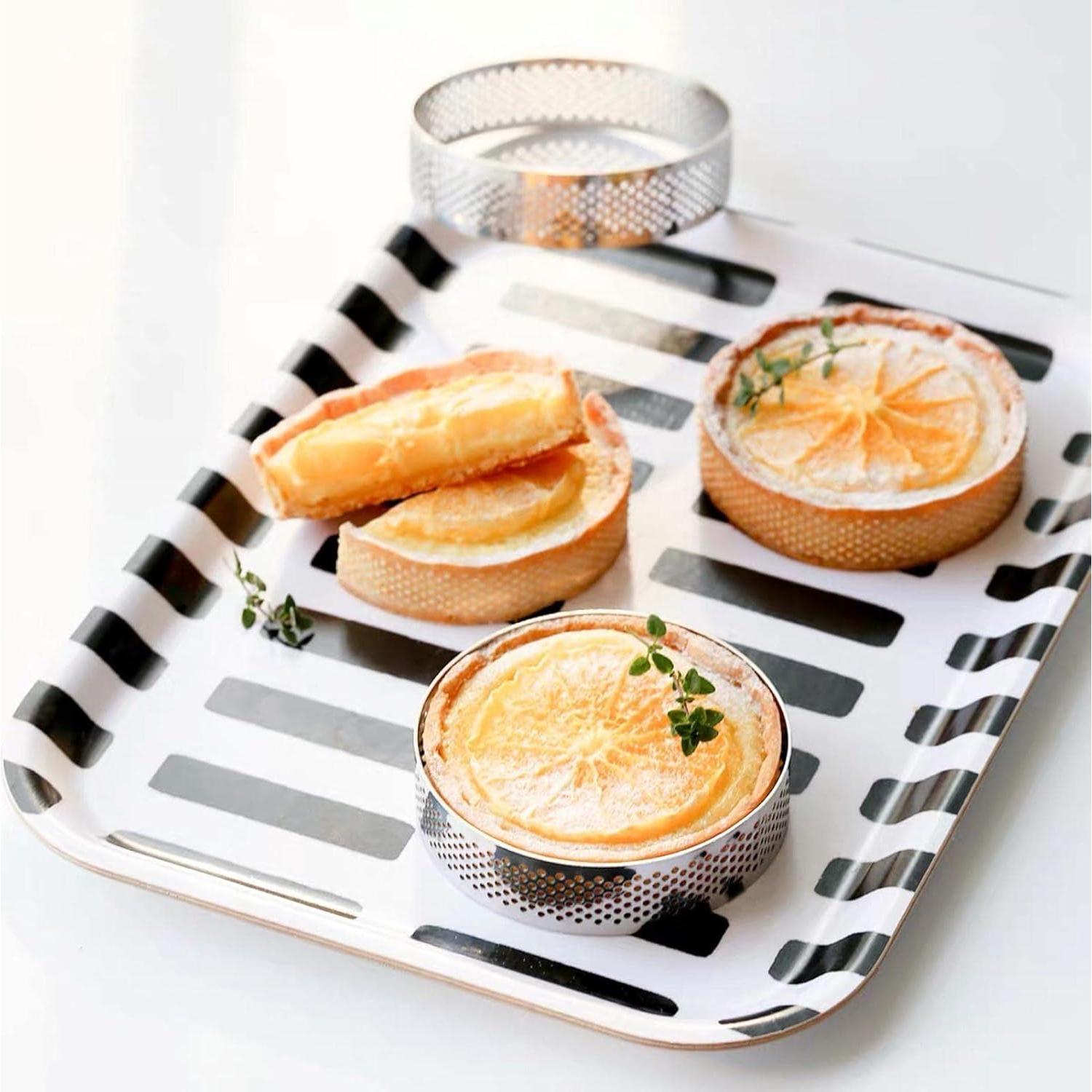 Anillo para Tartas FANGSUN Redondo 7,62 cm Acero Inoxidable