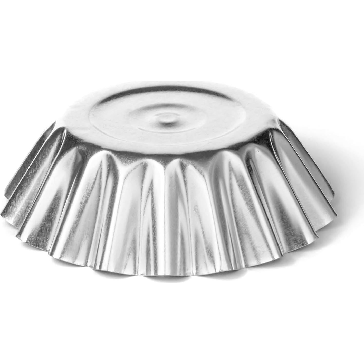 Moldes para Muffin OFXDD 5,99 cm Acero Inoxidable 10 Pcs