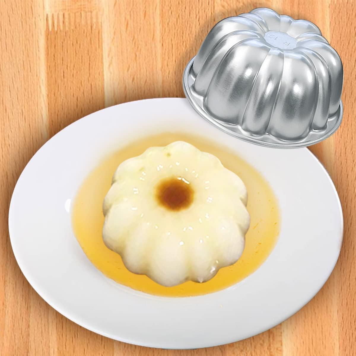 Moldes para Cupcake Weilan 6 Piezas Aluminio Antiadherente