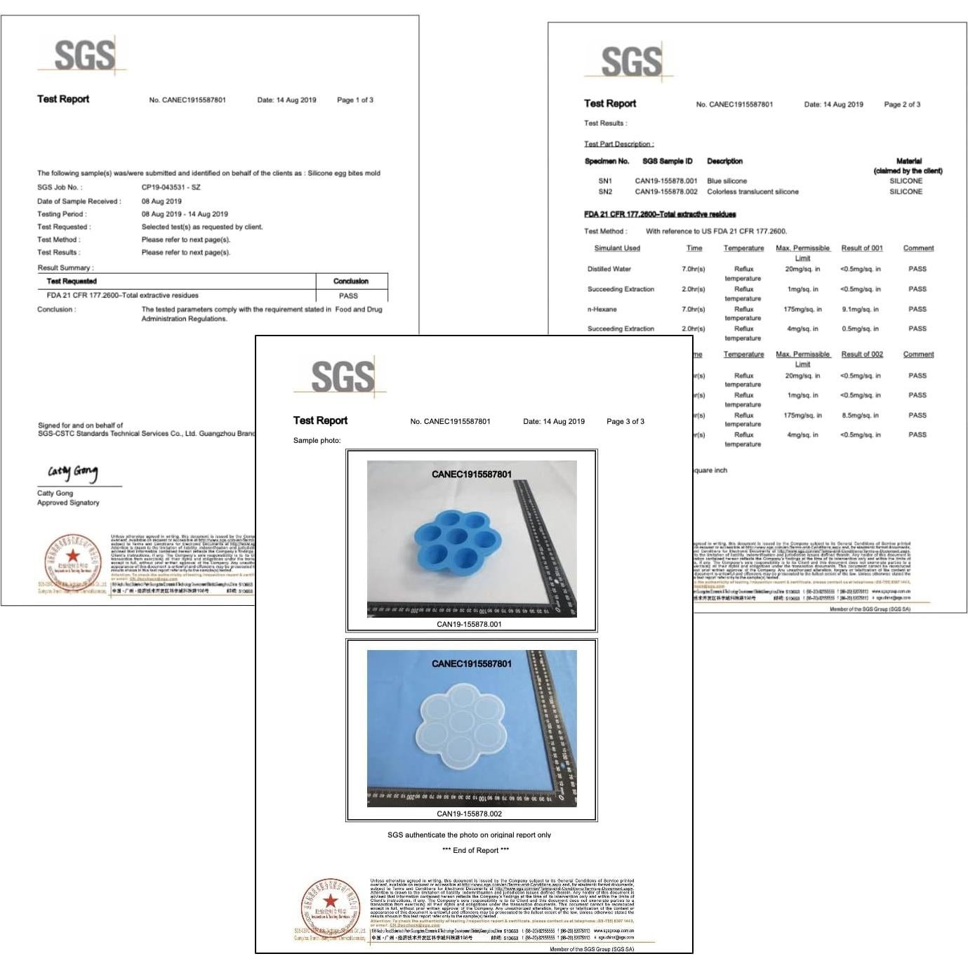 Moldes de Silicona para Huevos GOKCEN 2 Pack 16,5 cm
