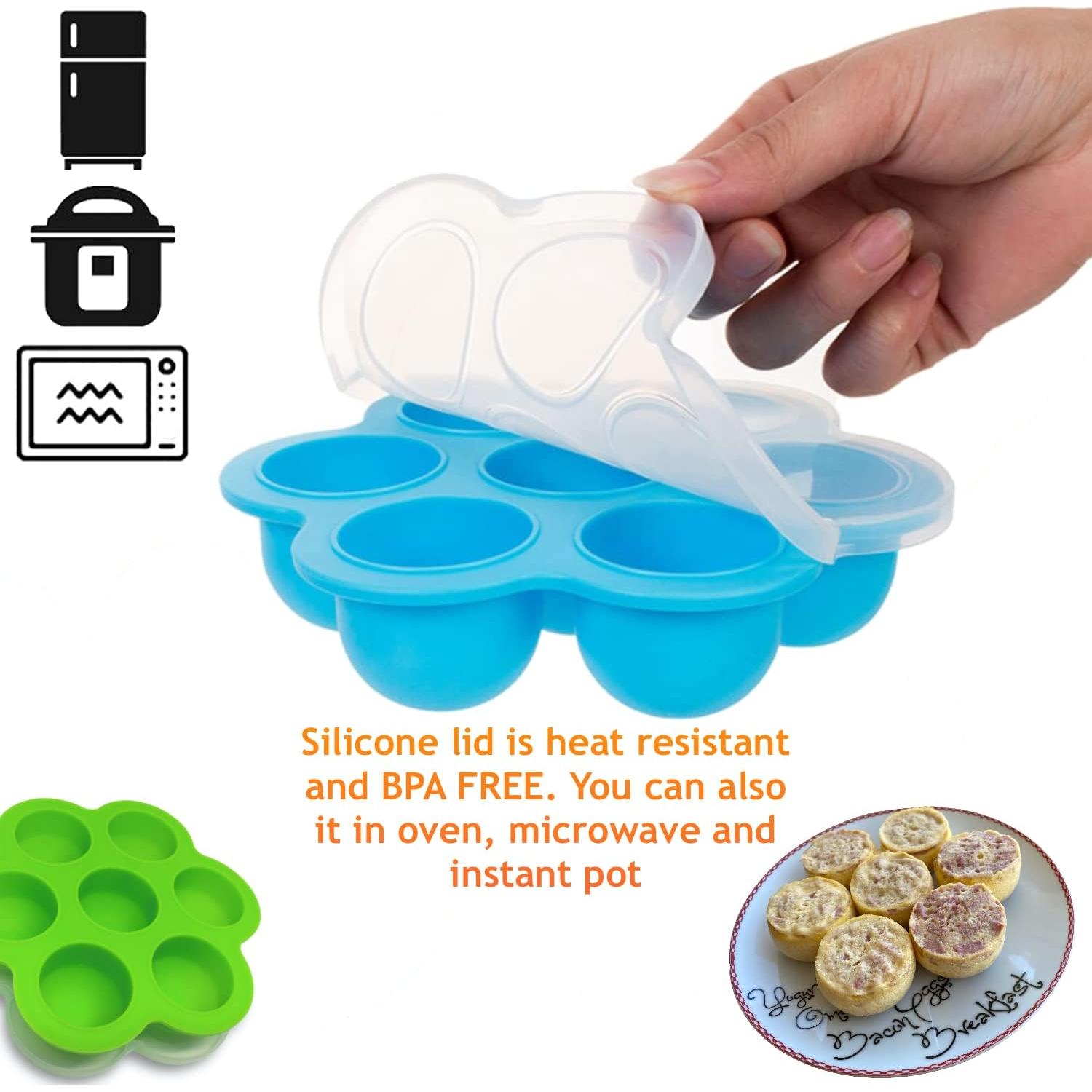 Moldes de Silicona para Huevos GOKCEN 2 Pack 16,5 cm