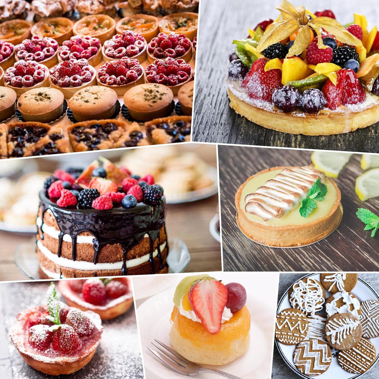 Paquete de 2 Moldes de Silicona Goensjt 6 Cavidades 32.5 cm