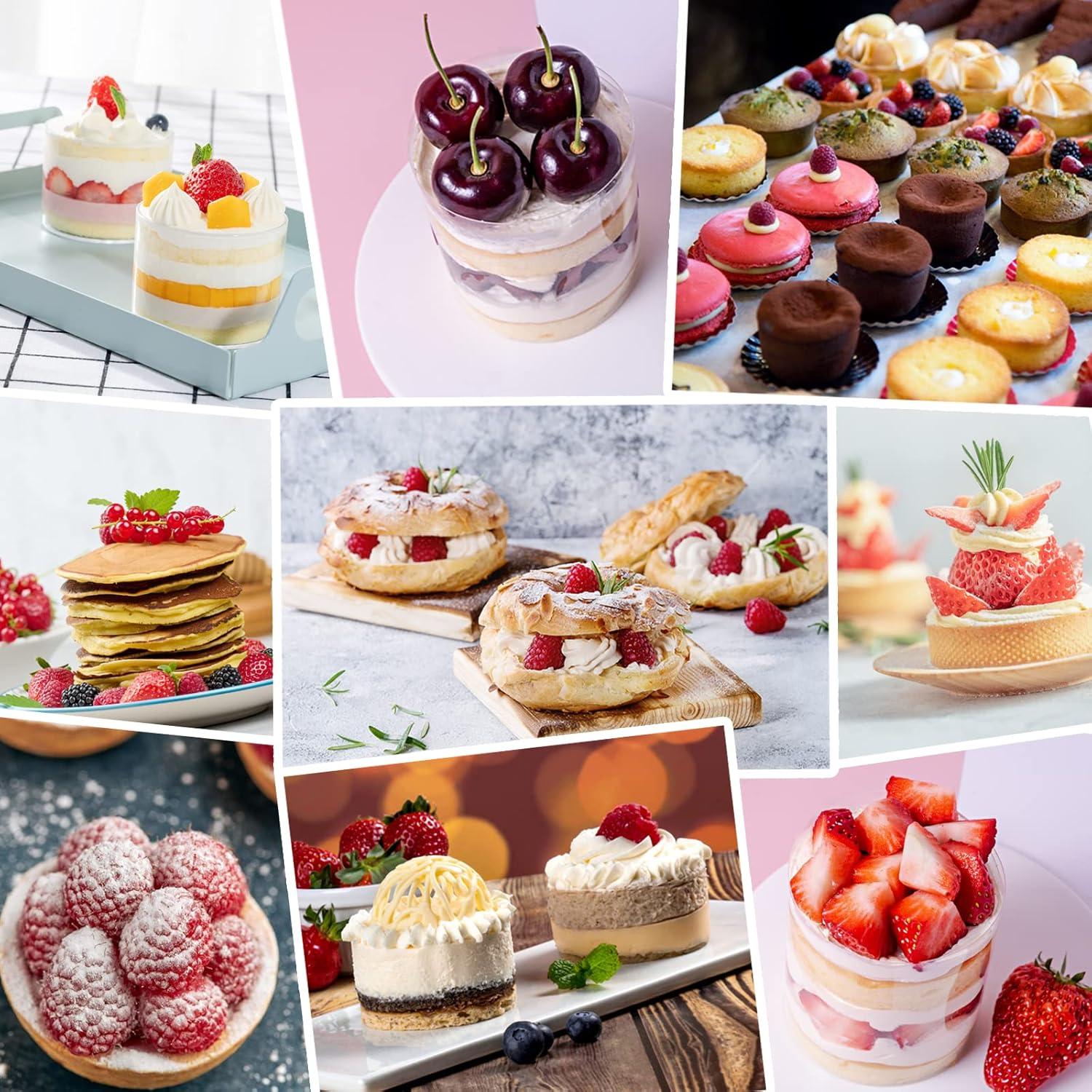 Paquete de 2 Moldes de Silicona Goensjt 6 Cavidades 32.5 cm