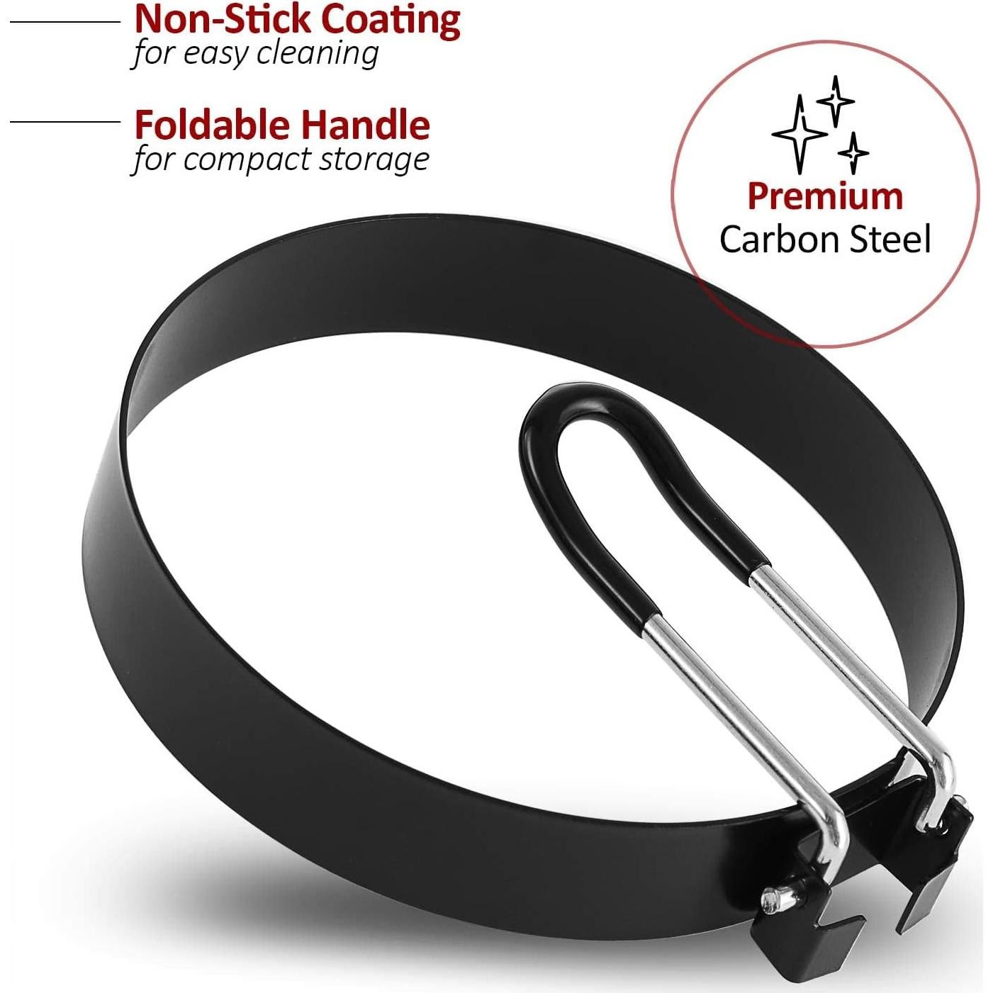 Anillos de Cocción Laxinis World Acero Inoxidable 4 Piezas