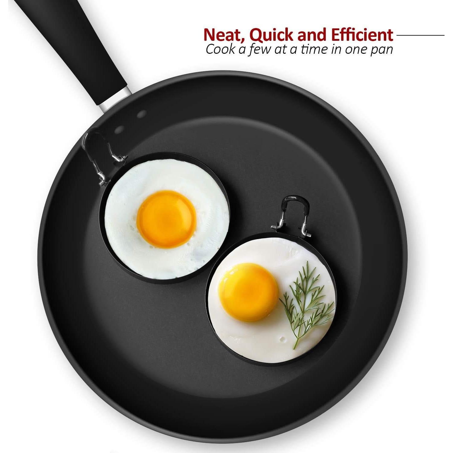 Anillos de Cocción Laxinis World Acero Inoxidable 4 Piezas