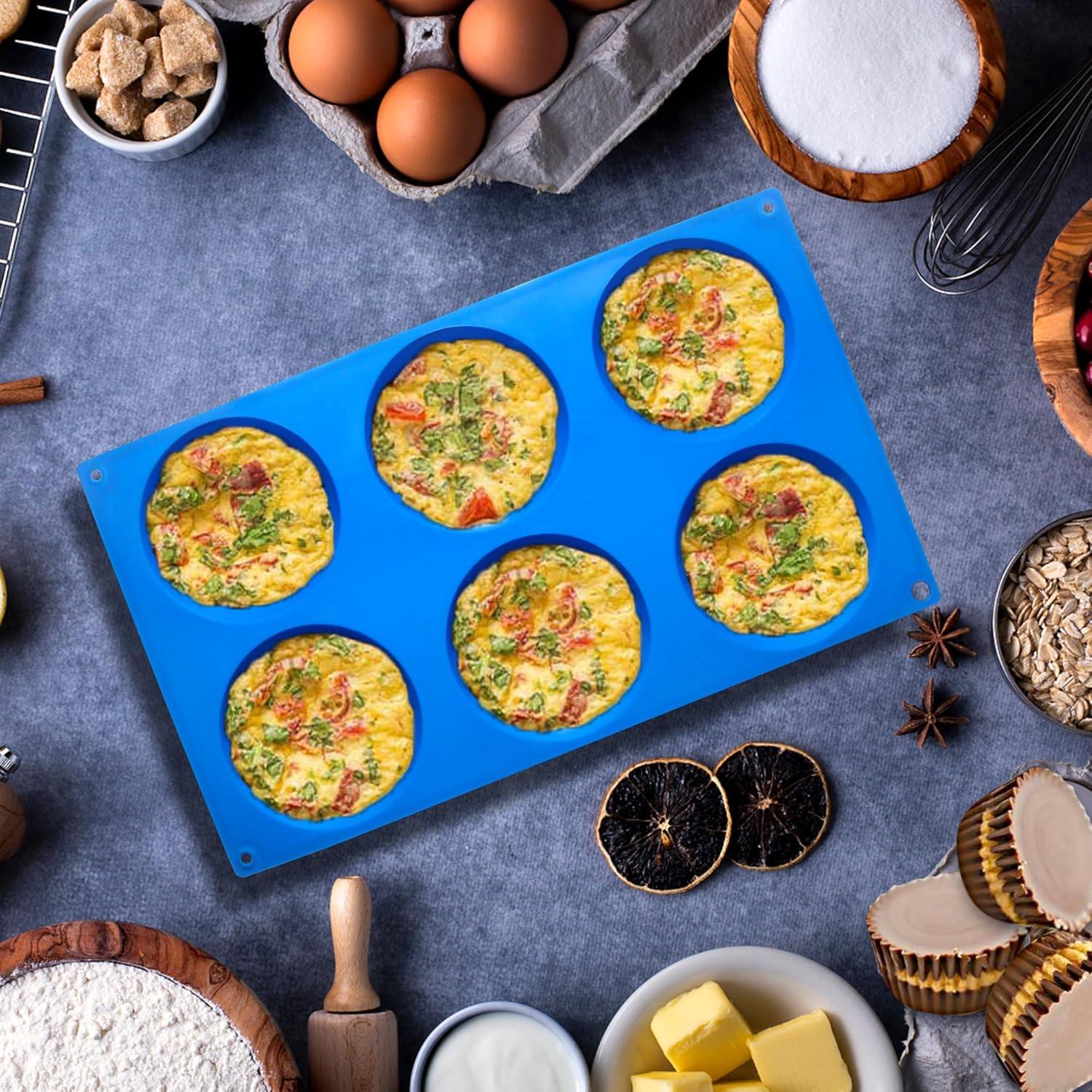 Moldes de Silicona para Muffin Sidosir 2 Piezas 7,87 cm