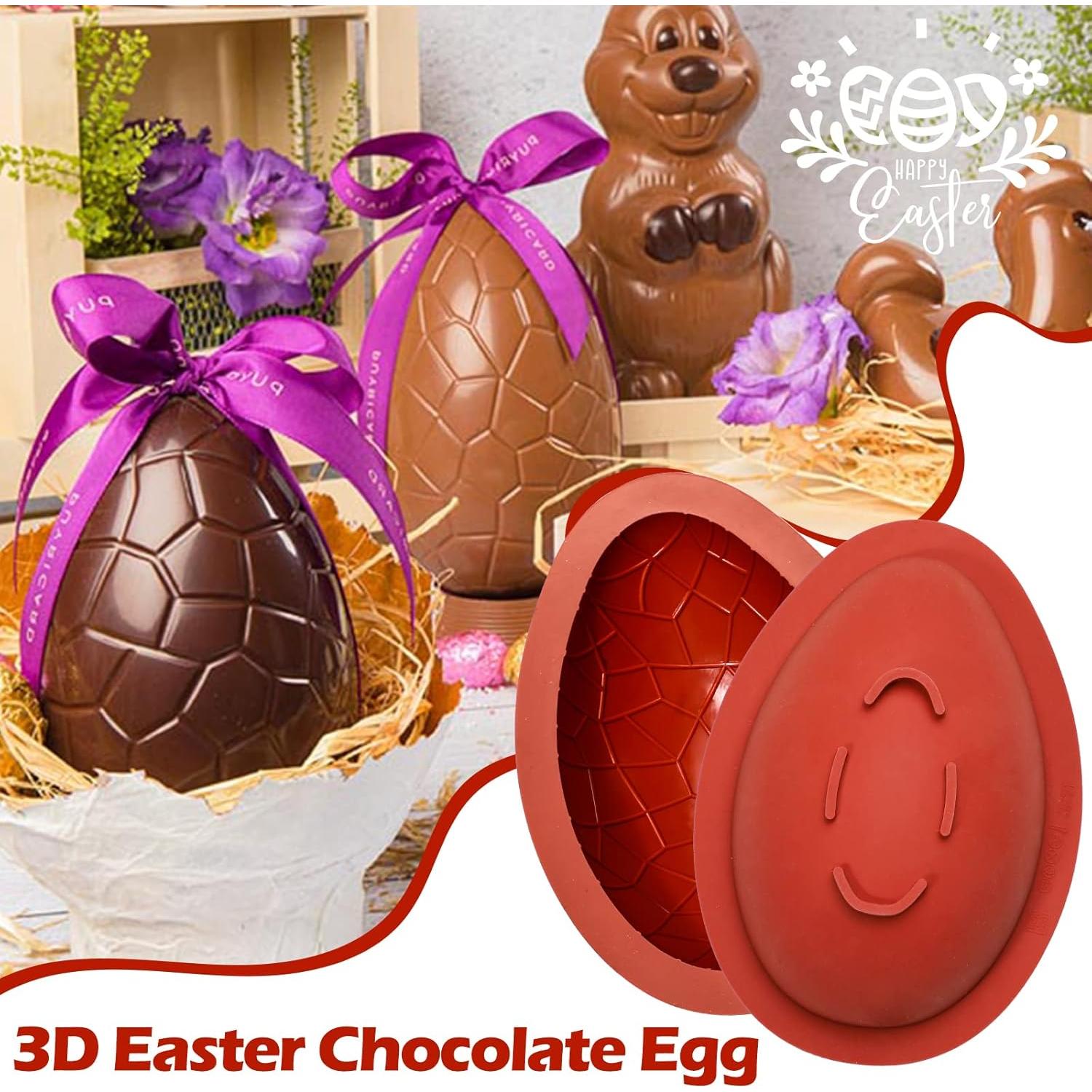 Molde de Huevo de Pascua Kamehame 3D de Silicona con Martillo