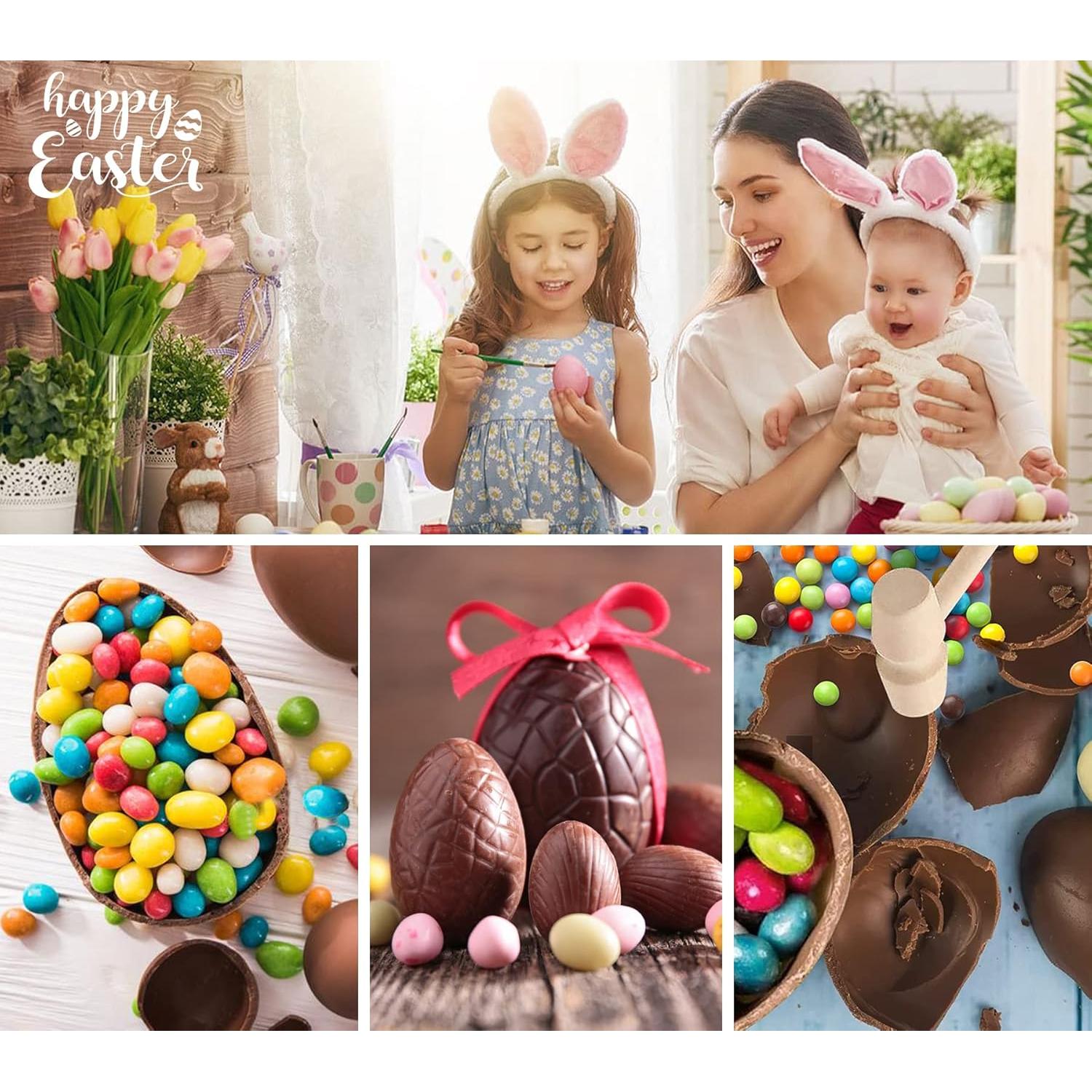 Molde de Huevo de Pascua Kamehame 3D de Silicona con Martillo