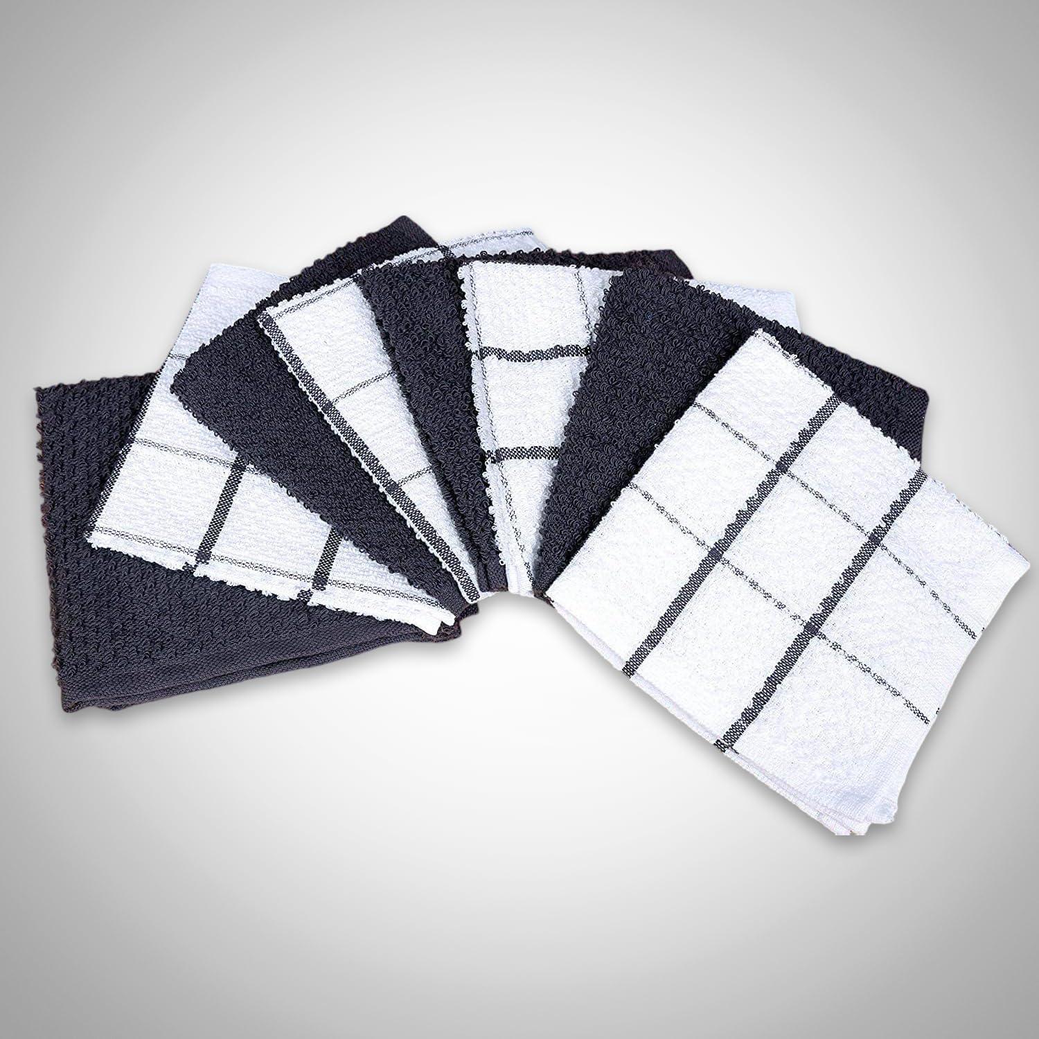 Juego de Paños de Cocina AMOUR INFINI 8 Piezas Algodón 30x30cm