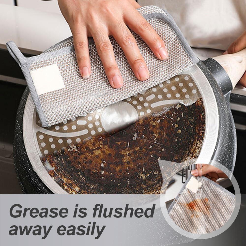 Paños de Limpieza Biaoyun 10 Unidades Malla de Alambre 20x20cm