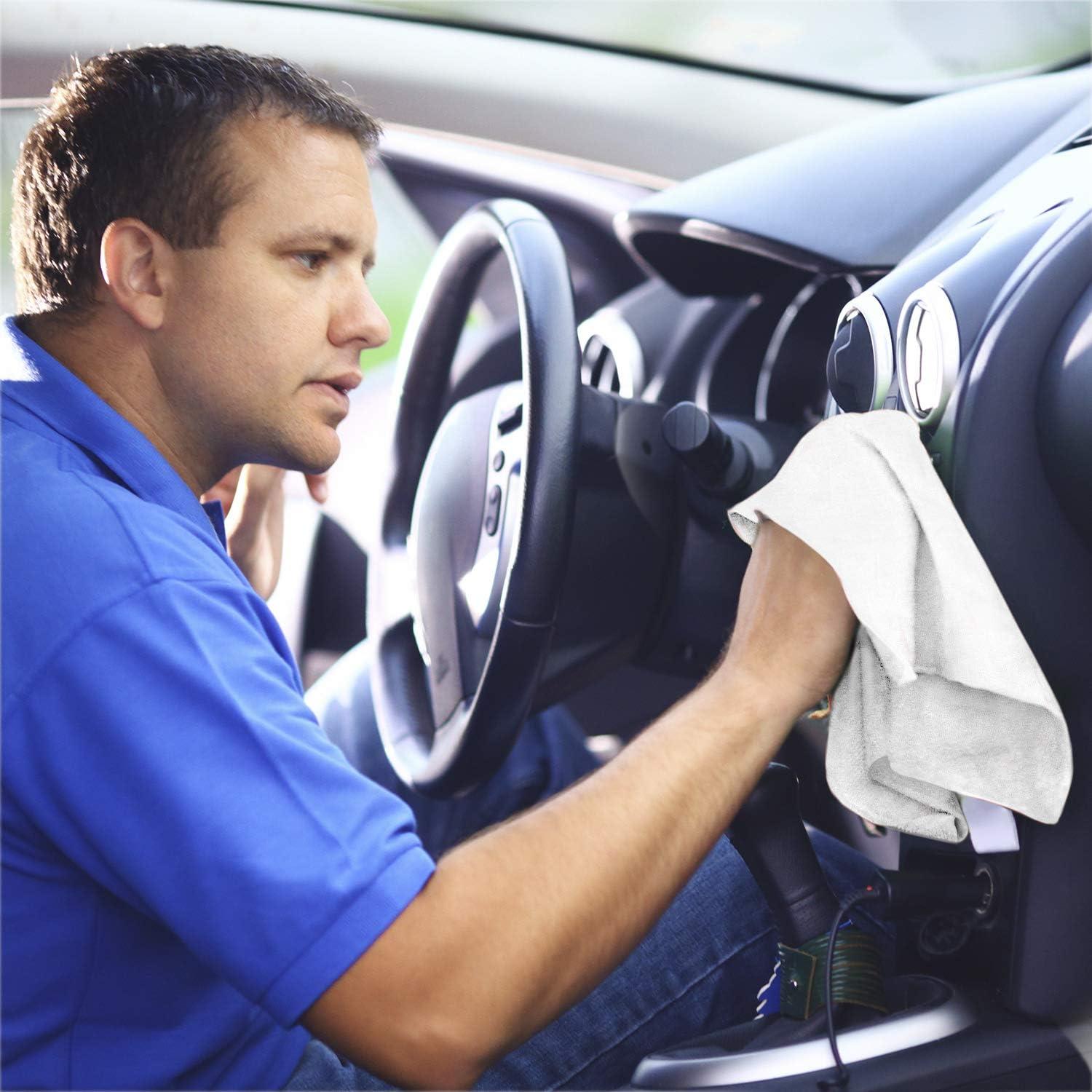 Toallas de Taller TALVANIA 50 Trapos Algodón 33x33 cm