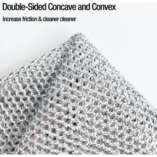 Paños de limpieza Desolio, 10 Pcs, microfibra multipropósito