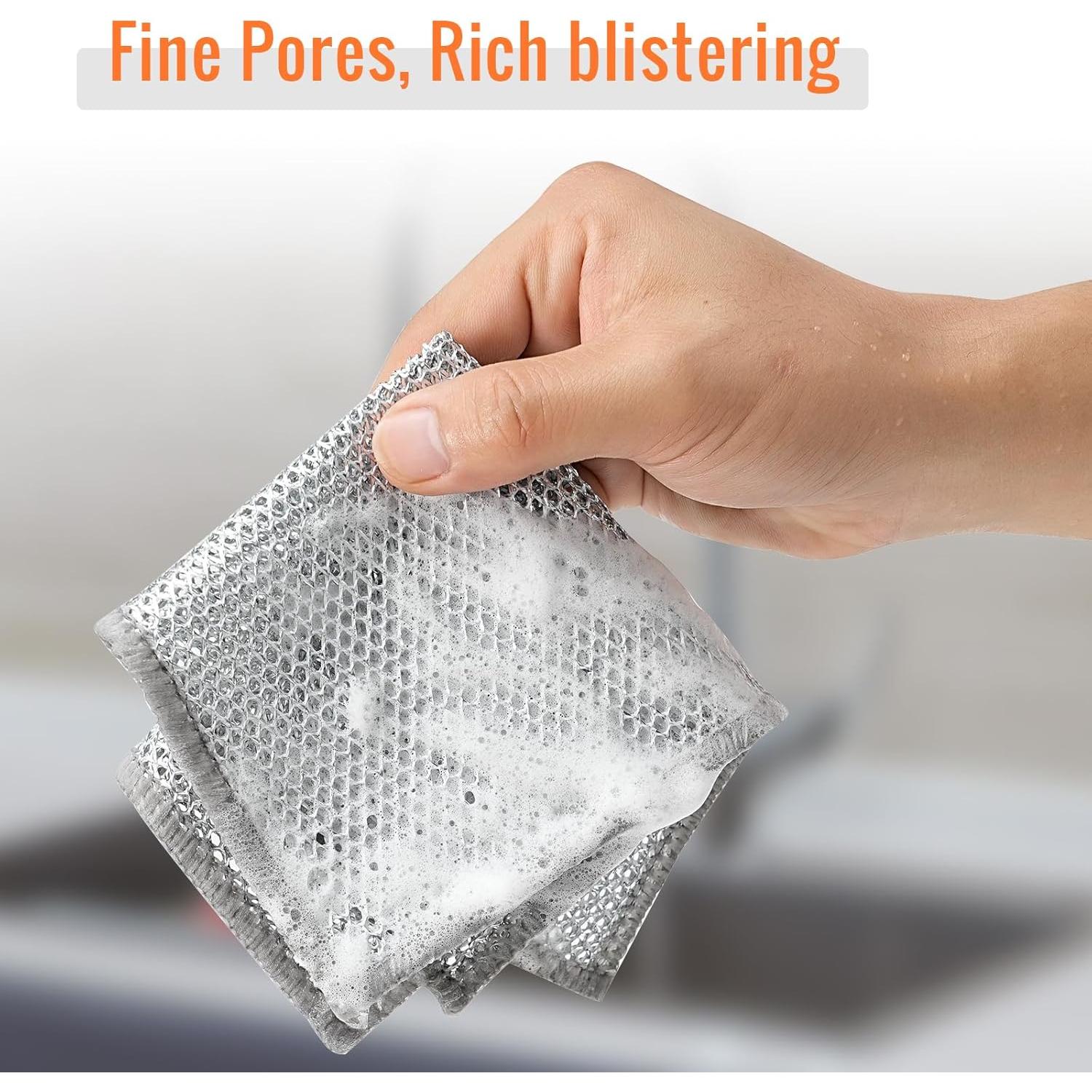 6 Paños de Cocina Dazhuocs de Alambre Multifuncionales 20cm