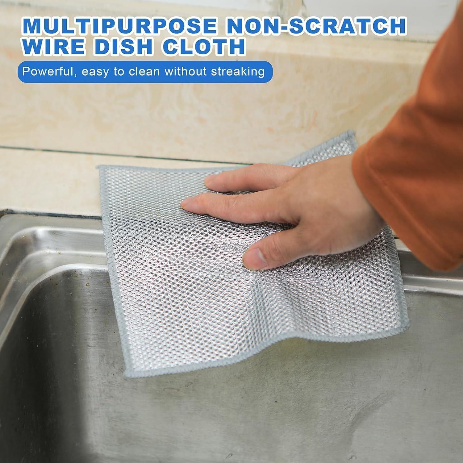 Trapo de Limpieza Zpallmeo 10 Unidades Sin Rayones 20x20 cm