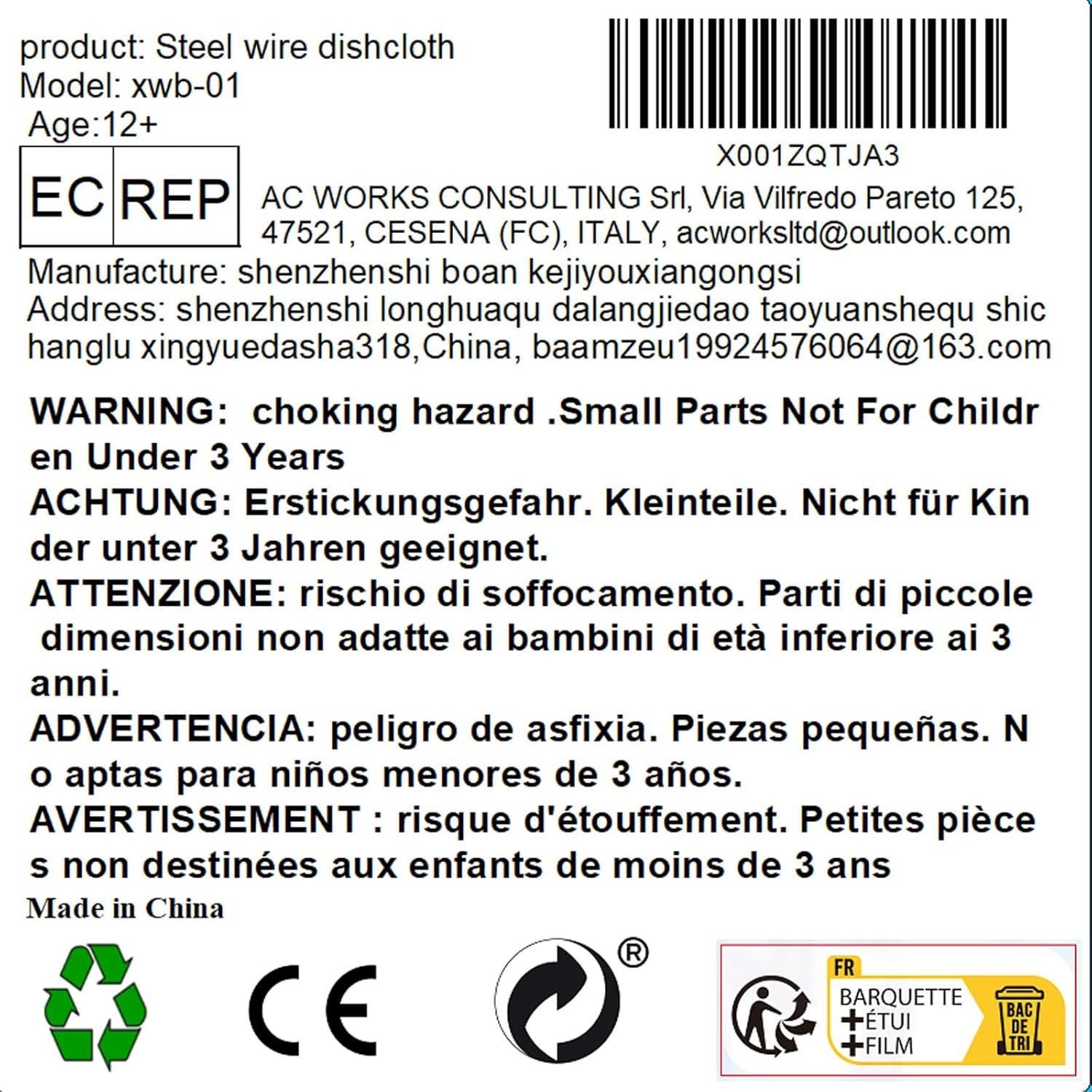 Trapos de Lavado de Platos Multifuncionales Yolistar 10PCS