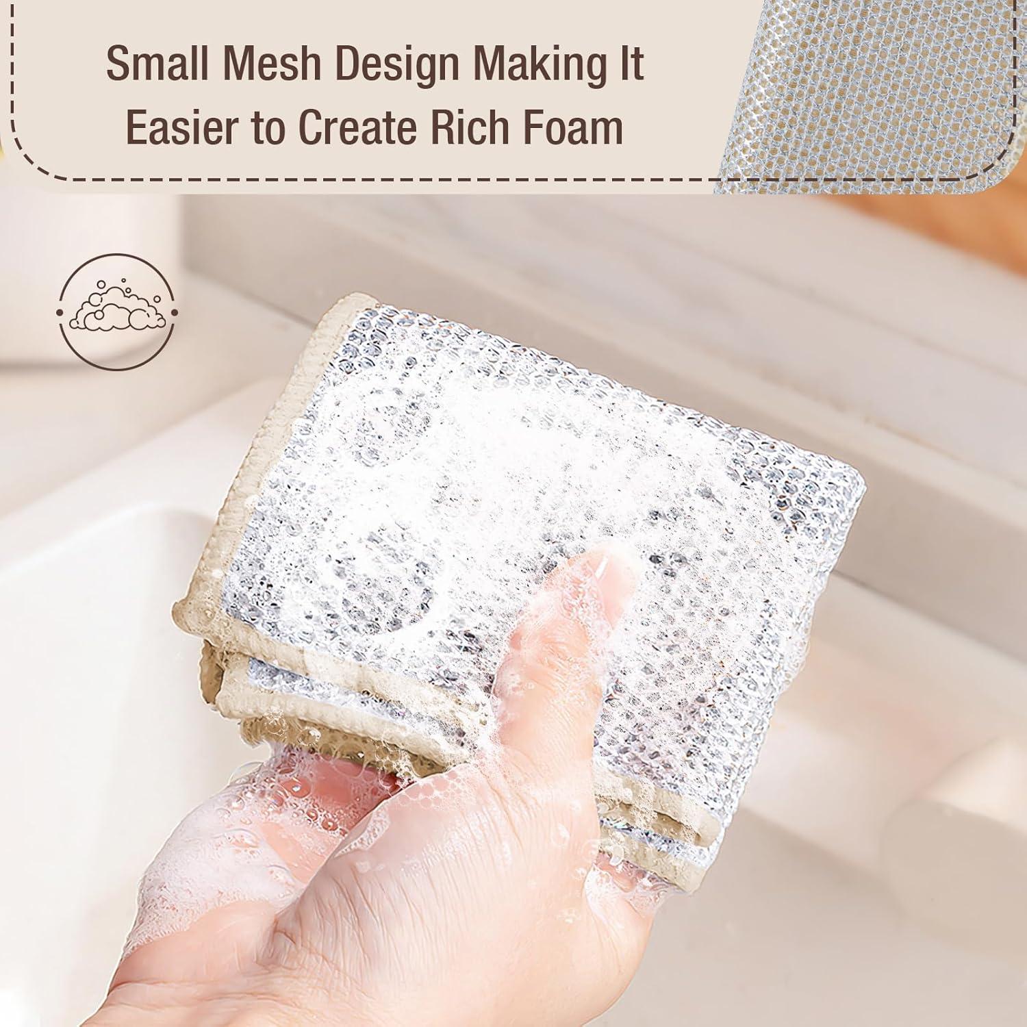 Paño de Cocina TOCOHO Doble Capa Microfibra 12 Piezas