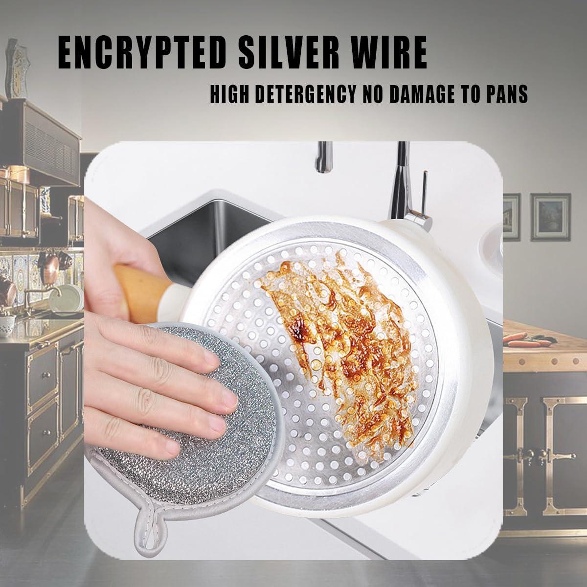 5 Trapos de Lavado de Platos Kwetss Reutilizables 12.5cm