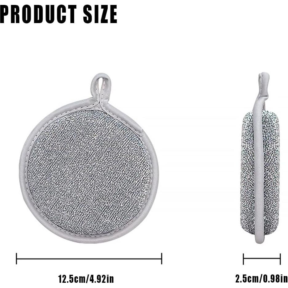 5 Trapos de Lavado de Platos Kwetss Reutilizables 12.5cm