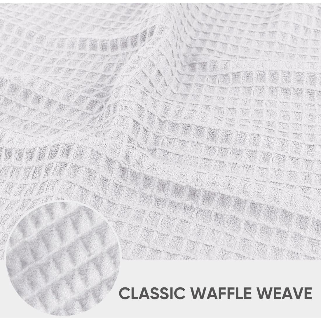 Paños de Microfibra HOMEXCEL 6 Unidades 30x30 cm Blanco