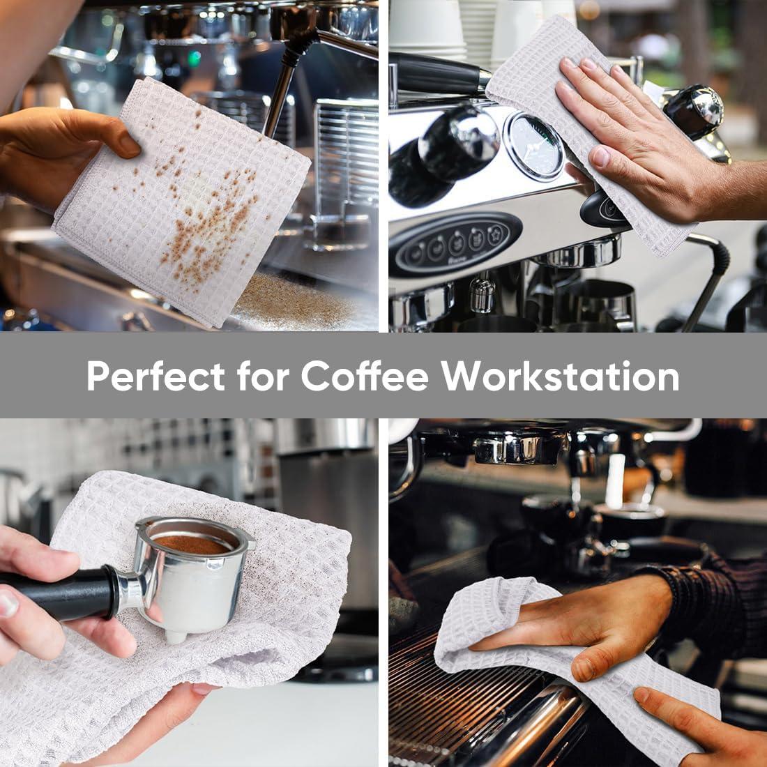 Paños de Microfibra HOMEXCEL 6 Unidades 30x30 cm Blanco