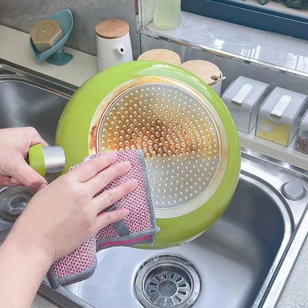 12 Trapos de Alambre RHQQ Reutilizables para Limpieza