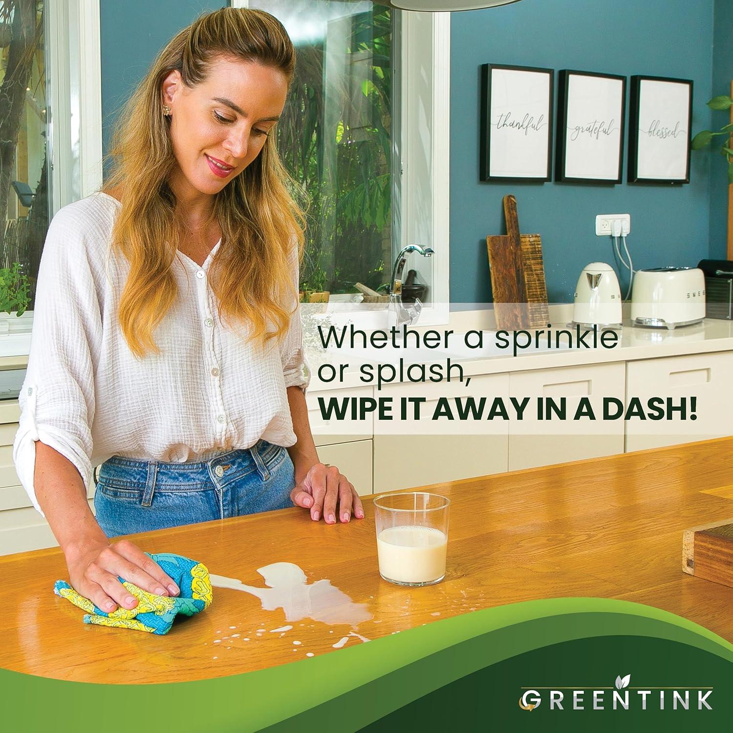 Juego de Paños de Cocina Ecológicos GREENTINK 10 Pk 30,48 cm