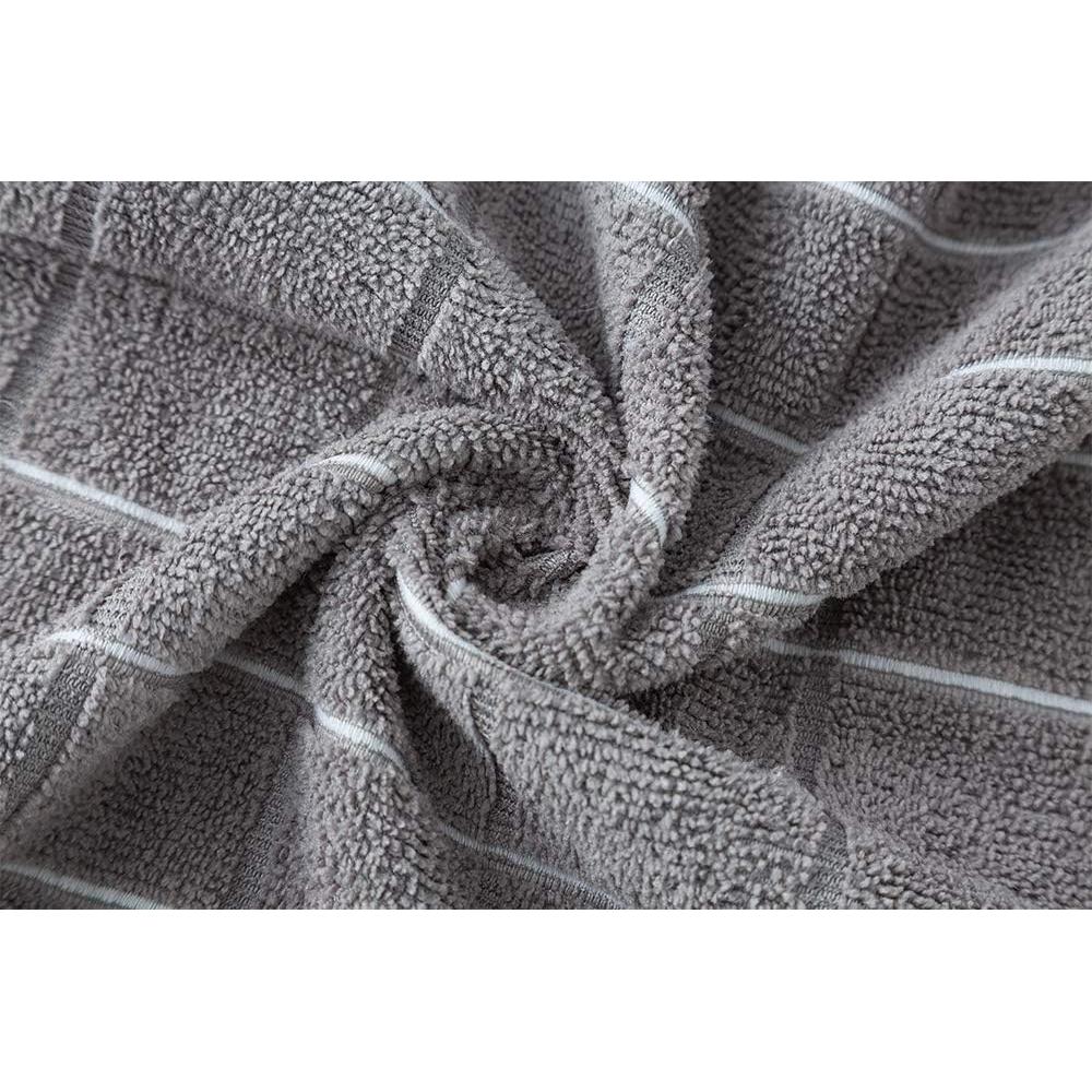 Toallas de Microfibra HYER KITCHEN 8 Unidades 66x46 cm Gris