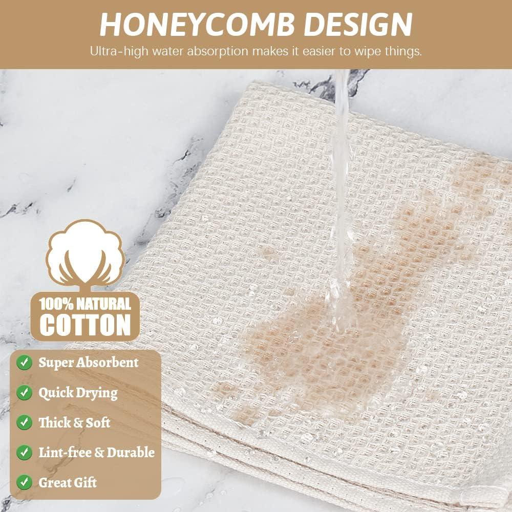 Toallas de Cocina Nialnant 100% Algodón 12x12 cm Multicolor