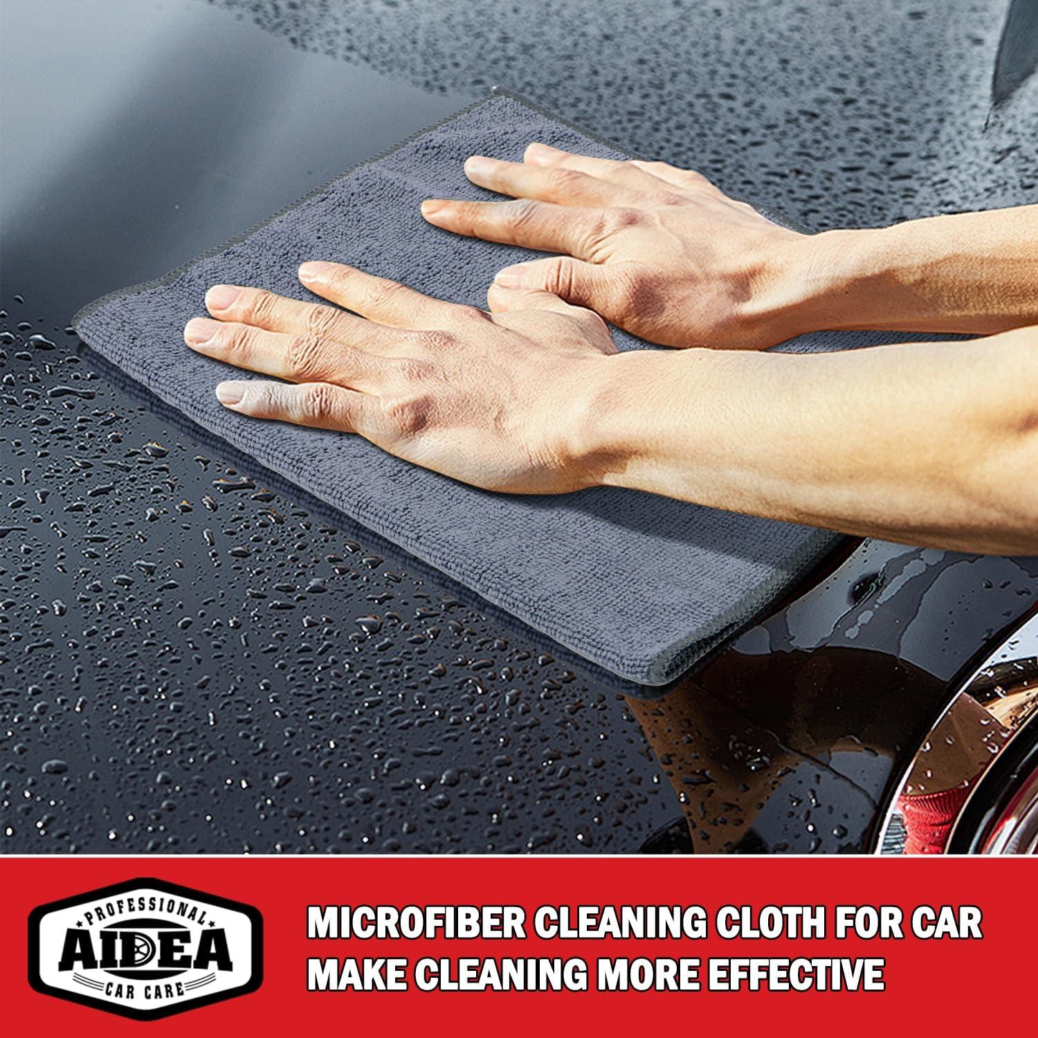 Paños de Microfibra AIDEA 12 Paquetes 30x40 cm Sin Pelusa