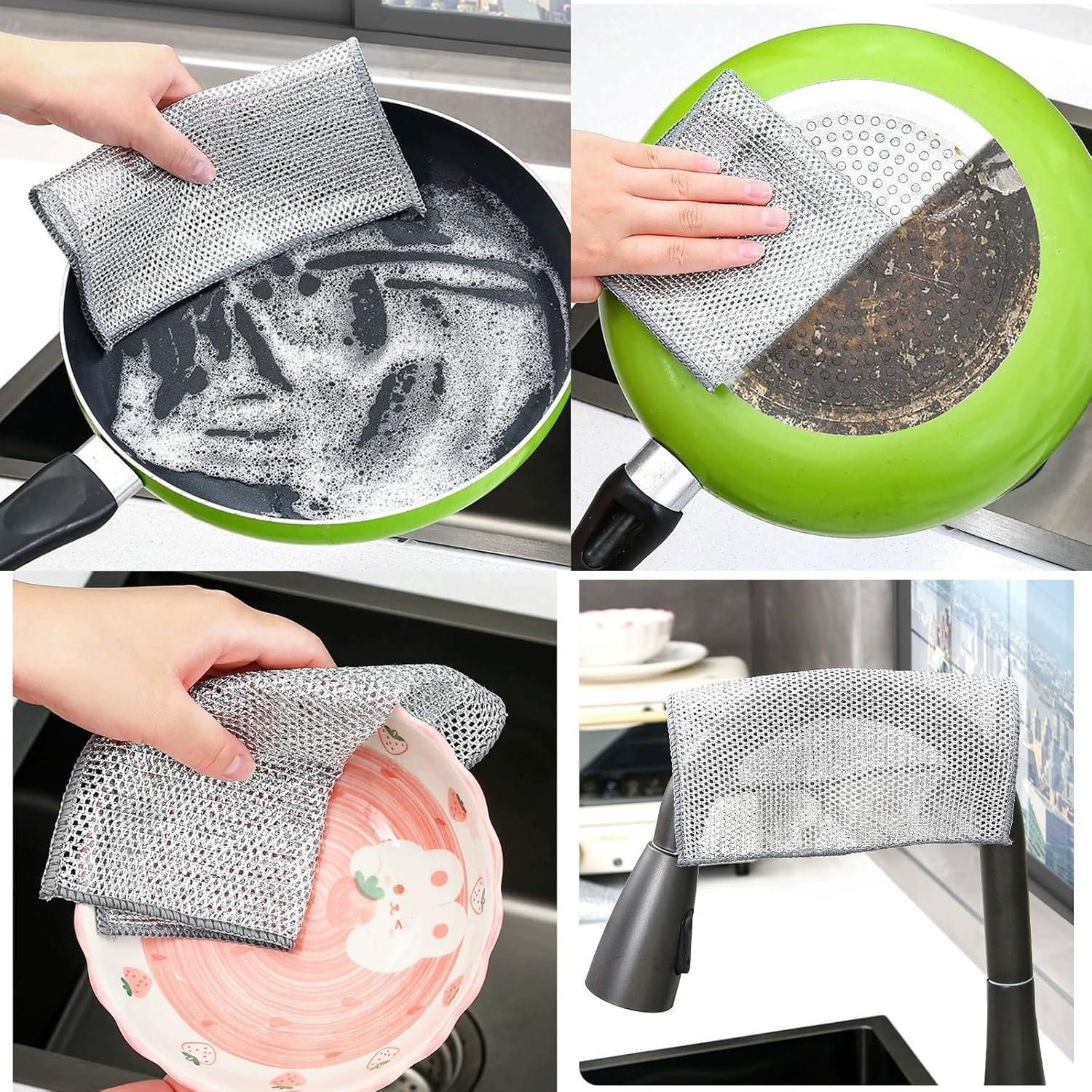 12 Paños de Cocina Multifuncionales Werduoland 20 cm