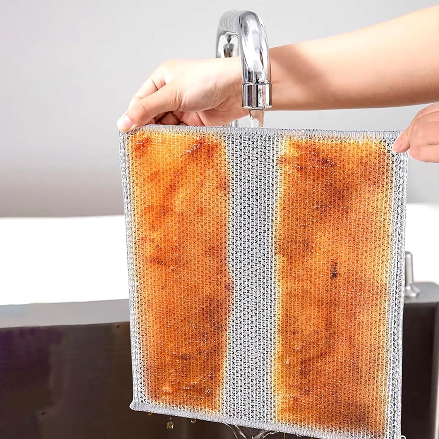 12 Paños de Cocina Multifuncionales Werduoland 20 cm