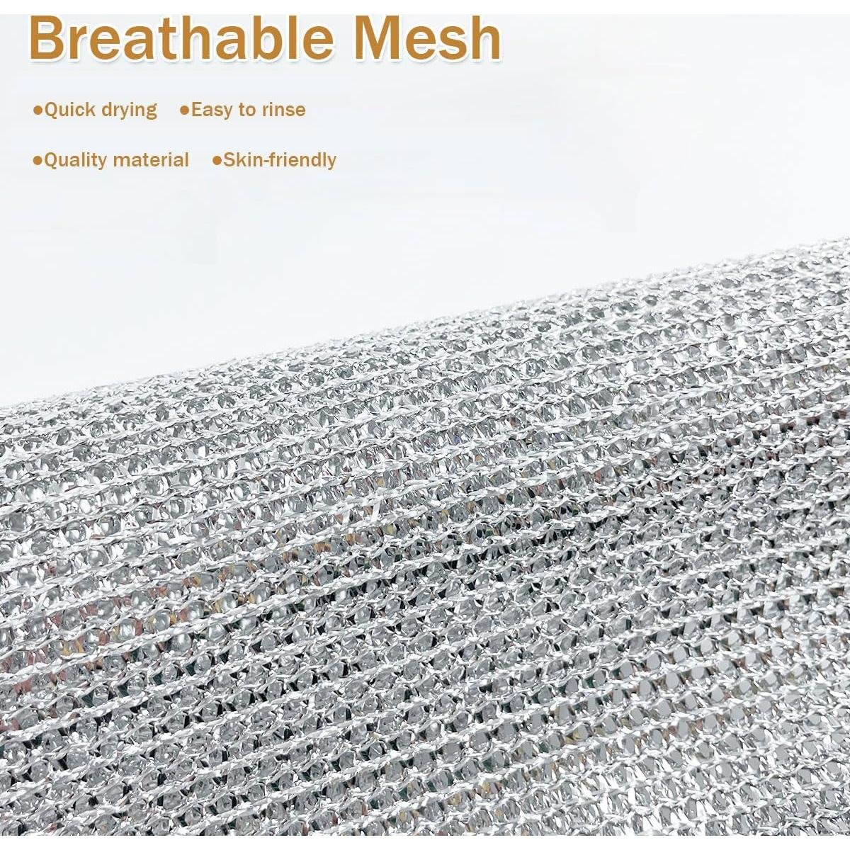 Paños de Cocina Cosyhive 10PCS Doble Capa Sin Rayones