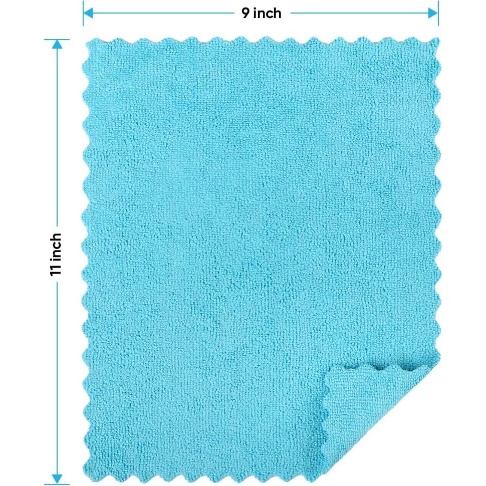 Paquete de 24 Paños de Microfibra HOMEXCEL 27x22 cm