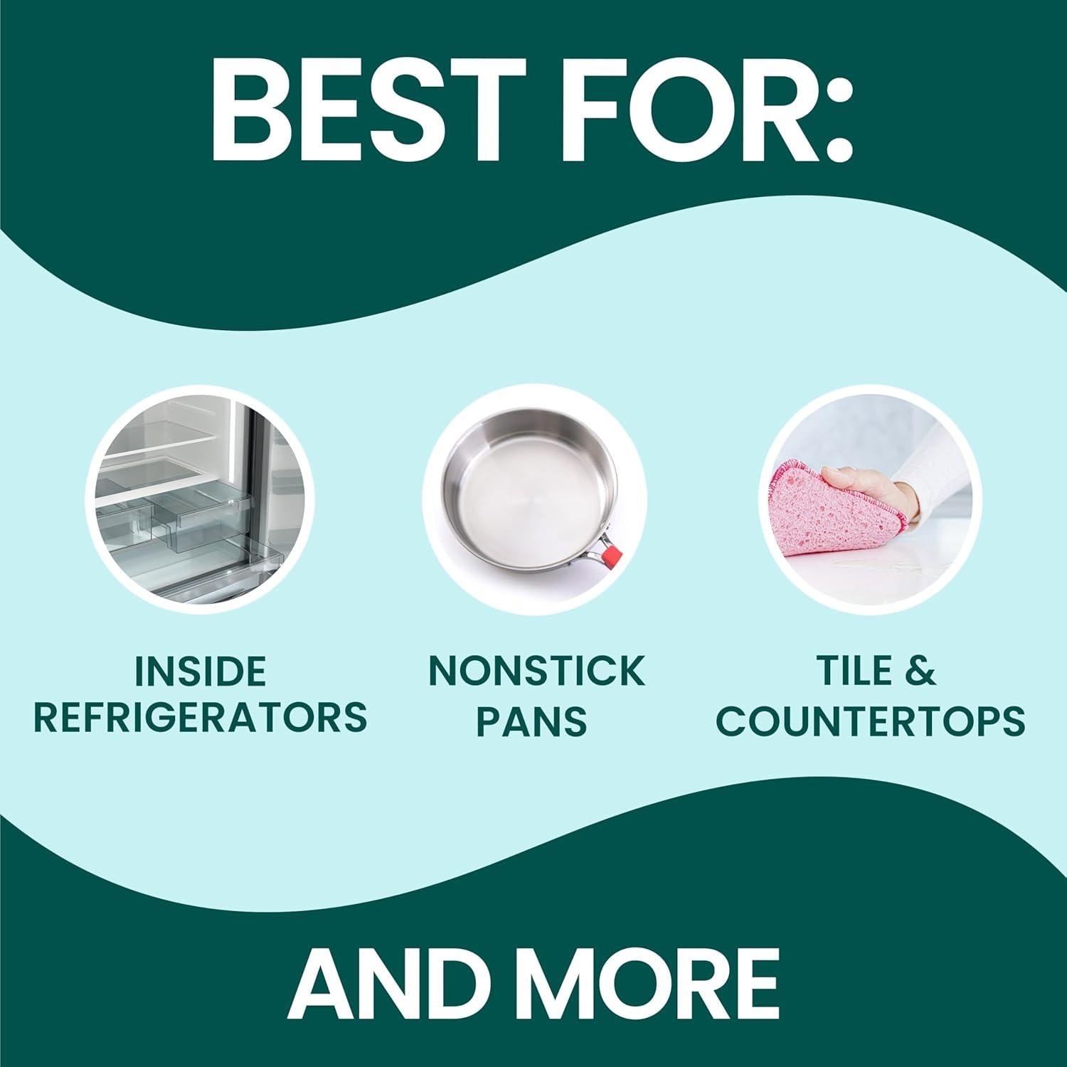 Scotch-Brite Dobie Scrub & Wipe Cloths, Sponge Cloths for Cleaning Kitchen, Bathroom, and Household, Dobie Scrub and Wipe Cloth Absorbs and Doesn't Scratch, 2 Cleaning Cloths