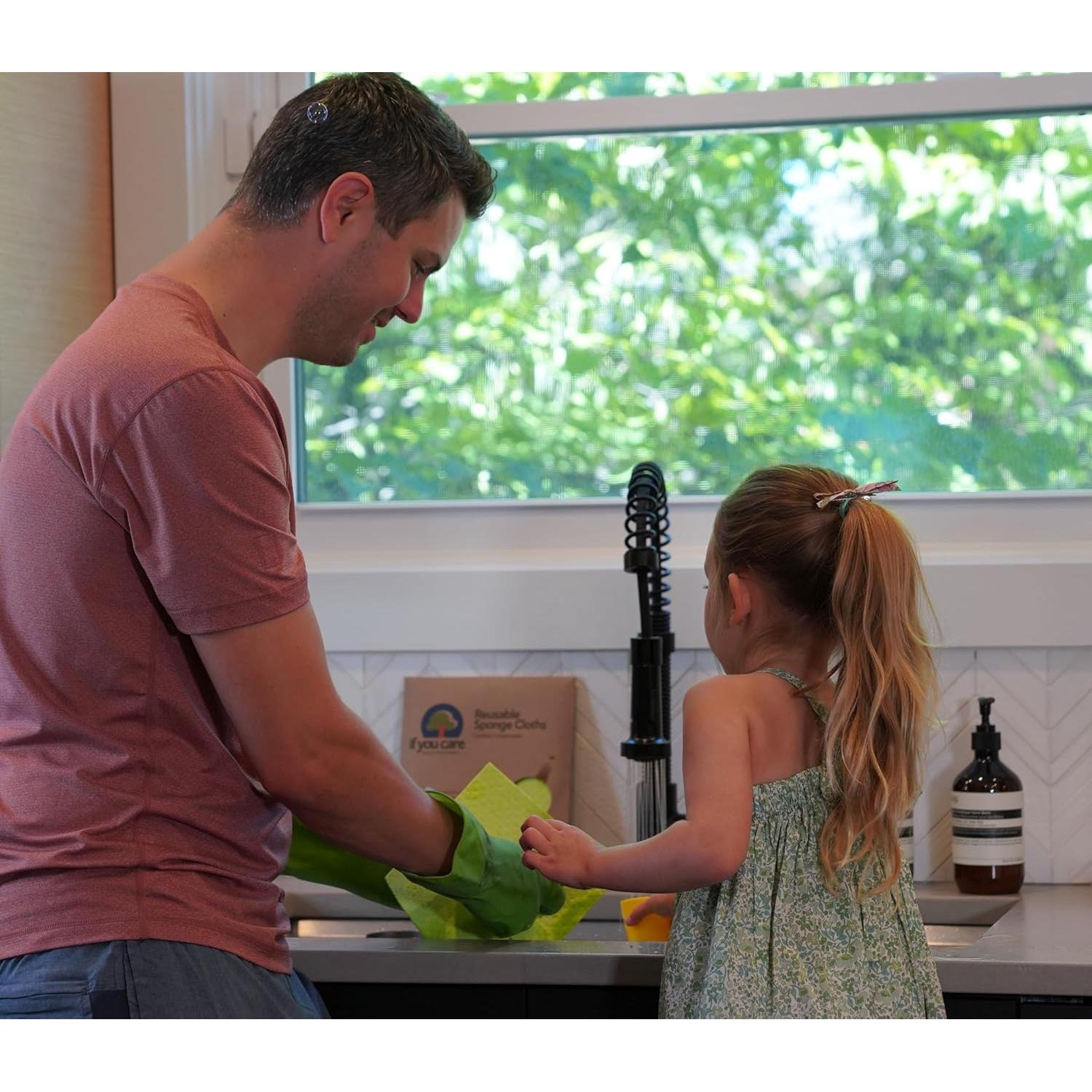 Esponjas de Tela If You Care - 5 Unidades Reutilizables