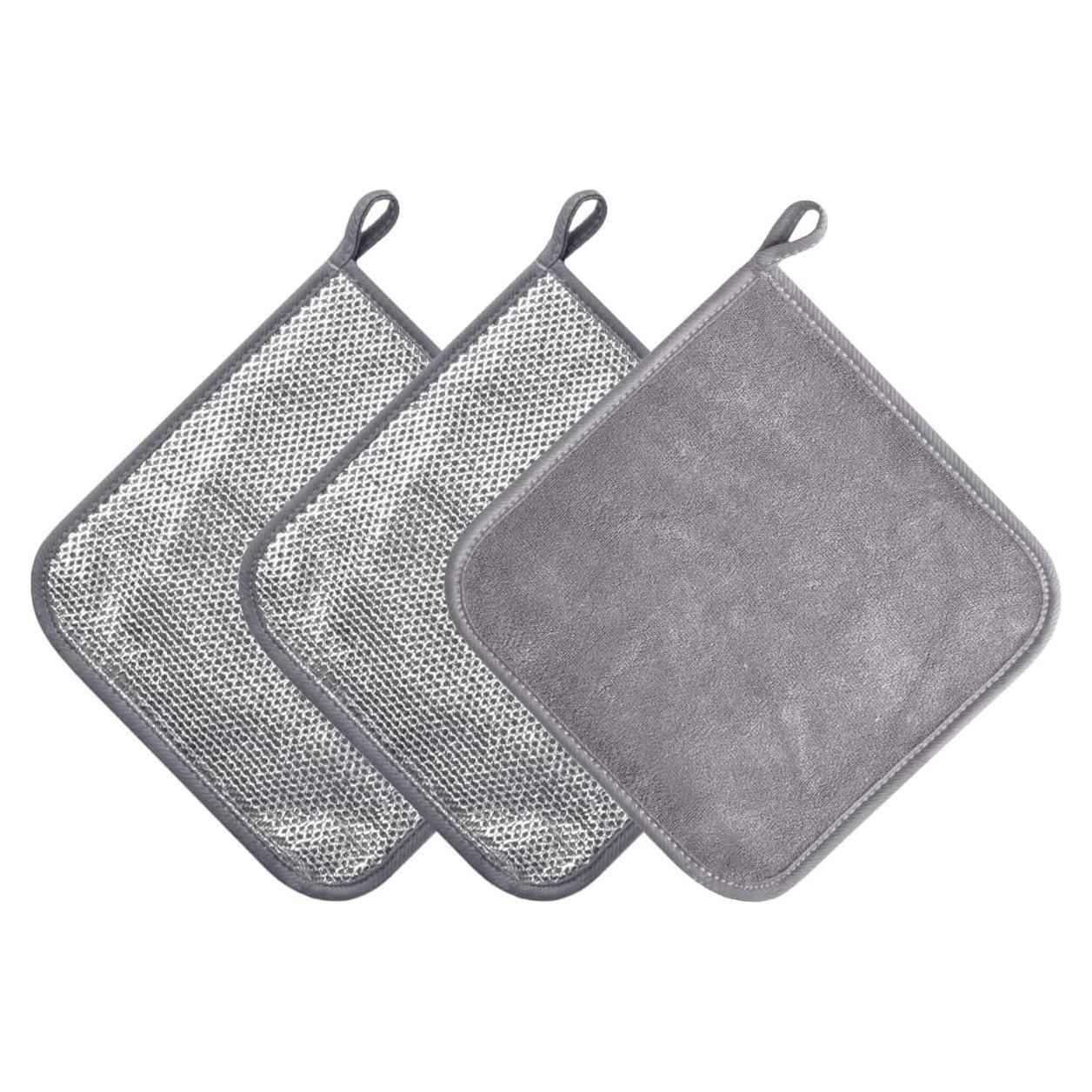 Paños de Malla de Alambre VIcolour 3 PCS 20x20 cm