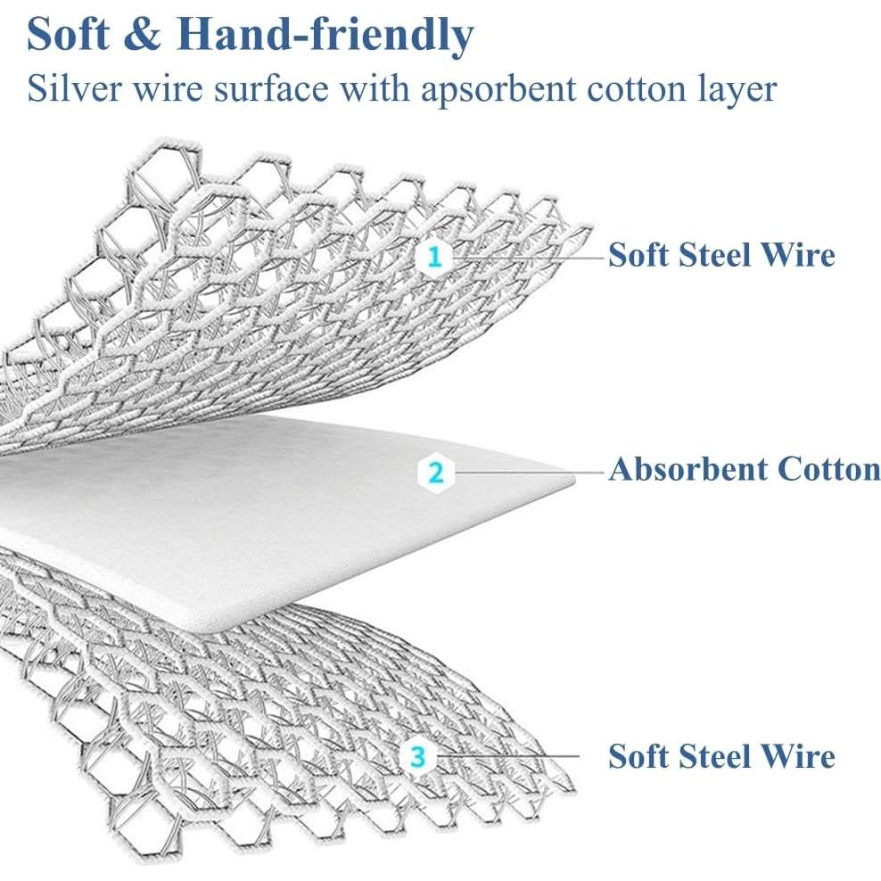 Paquete de 10 paños de cocina PXIRQ 20x20 cm reutilizables
