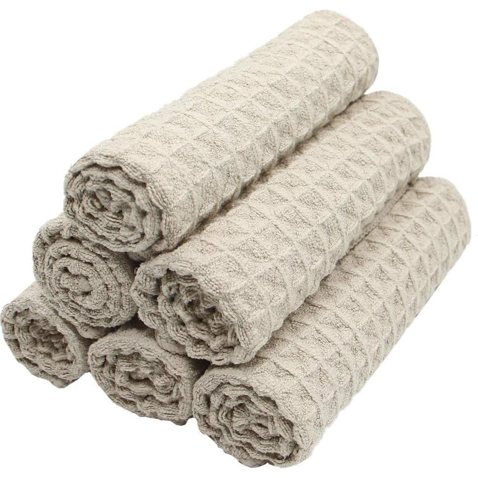 Paños de limpieza de microfibra VeraSong 30x30 cm 6 unidades