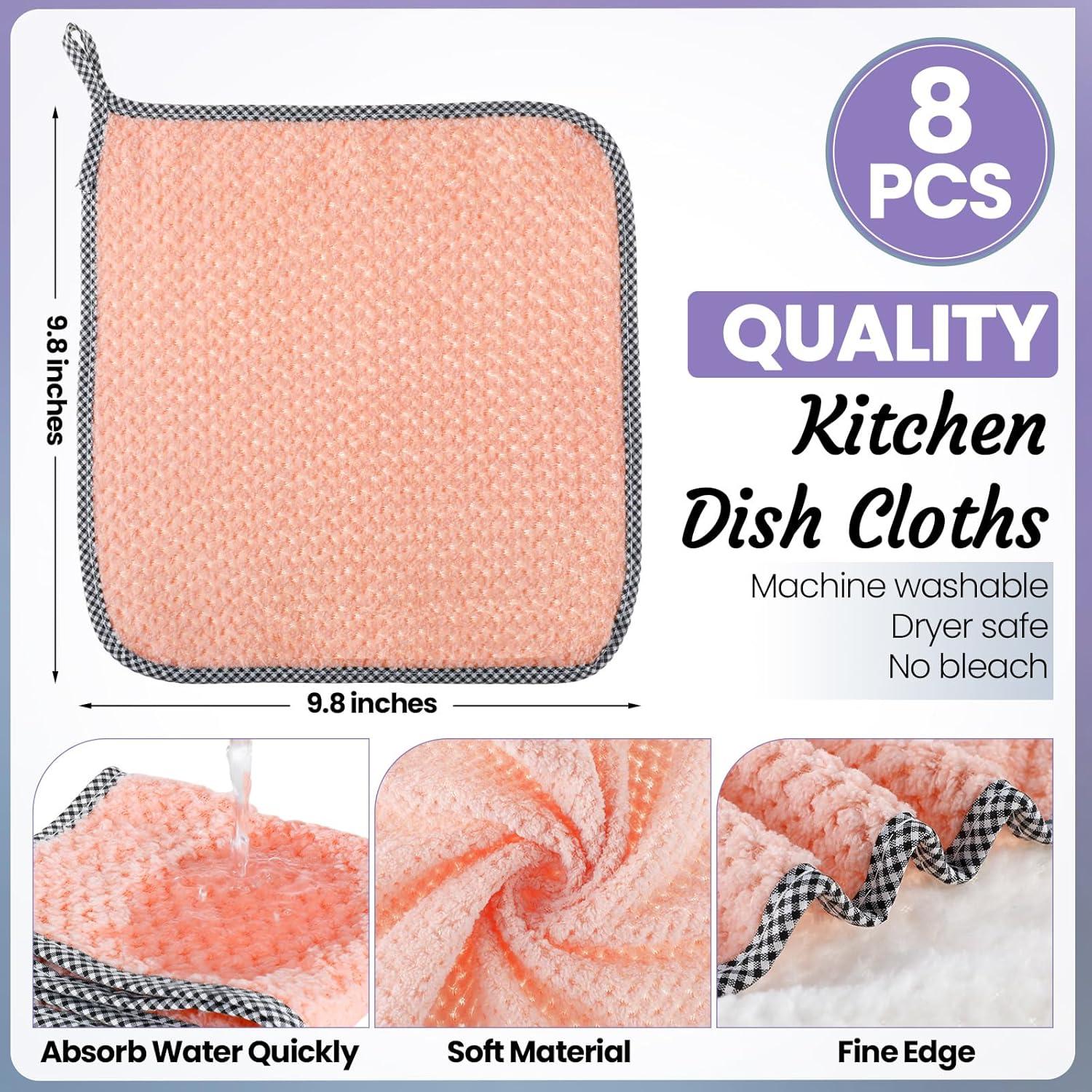 Hushee Guantes de Cocina de Goma Reutilizables 24 Pcs