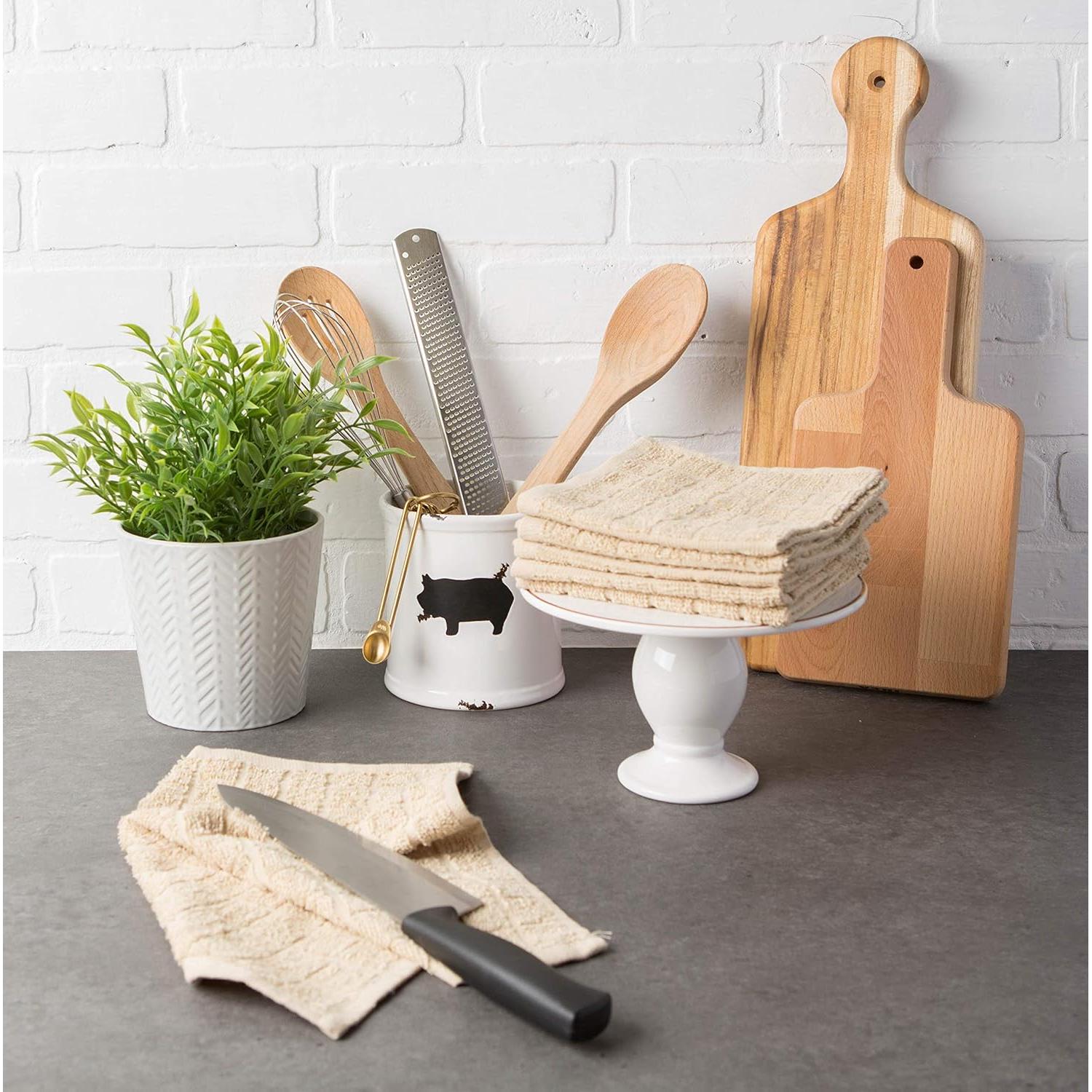Conjunto de paños de cocina DII Basic Terry 30,48 cm 6 piezas