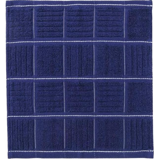 Paños de Cocina Glynniss 100% Algodón 8 Piezas Gris 30x30 cm