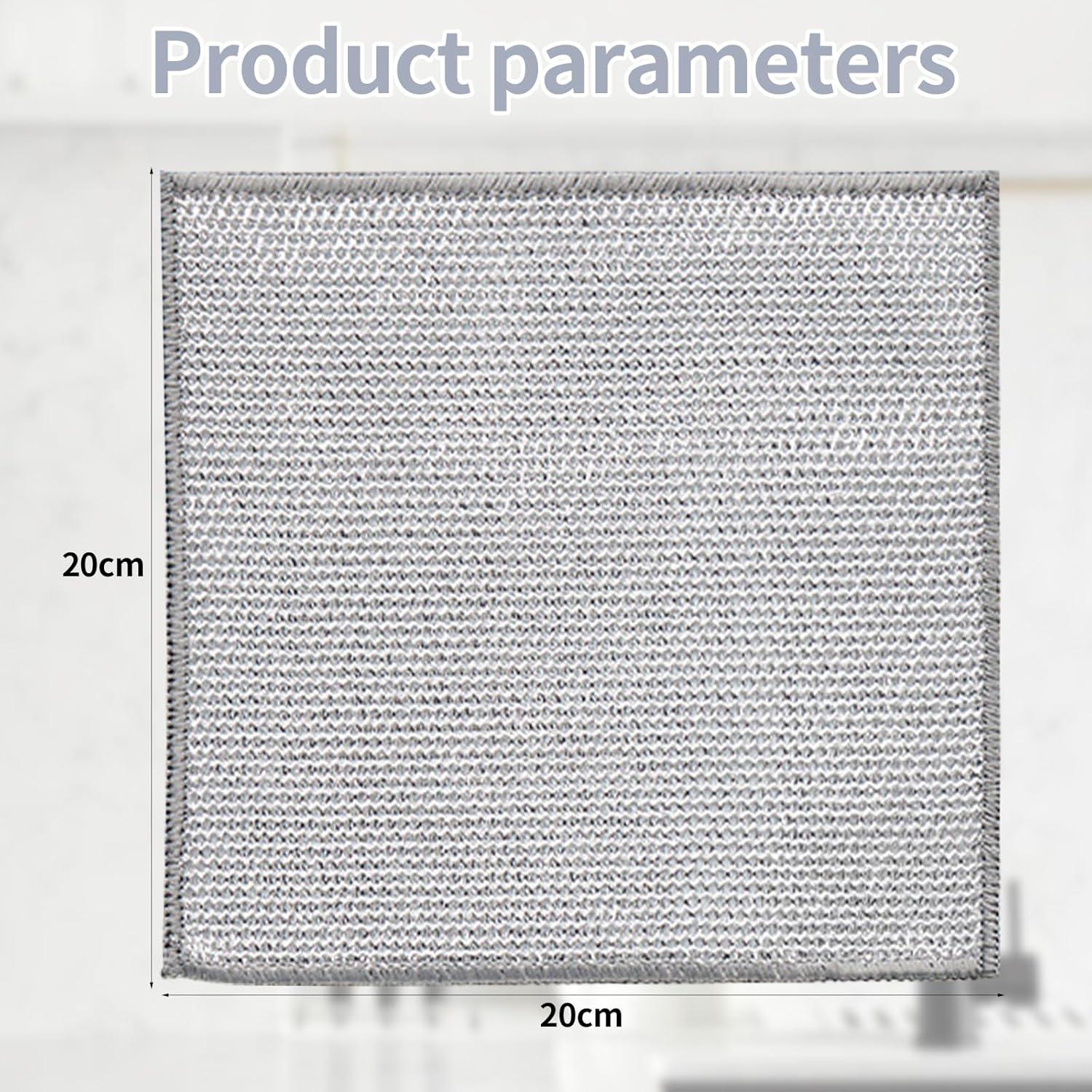 20 Trapos de Alambre Multiusos BOYYJING 20x20 cm