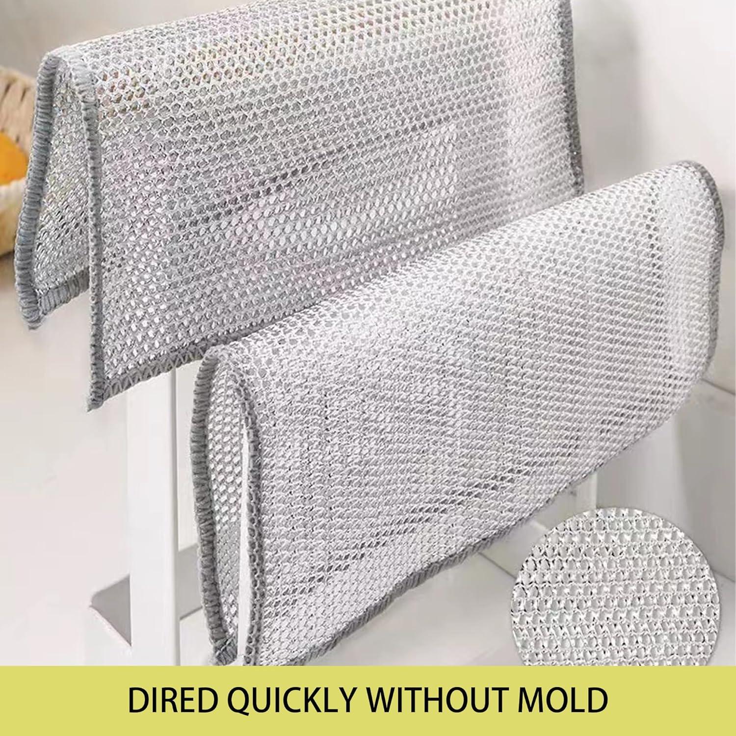 Paño de cocina reutilizable KWBLWF 20x20 cm 8 unidades