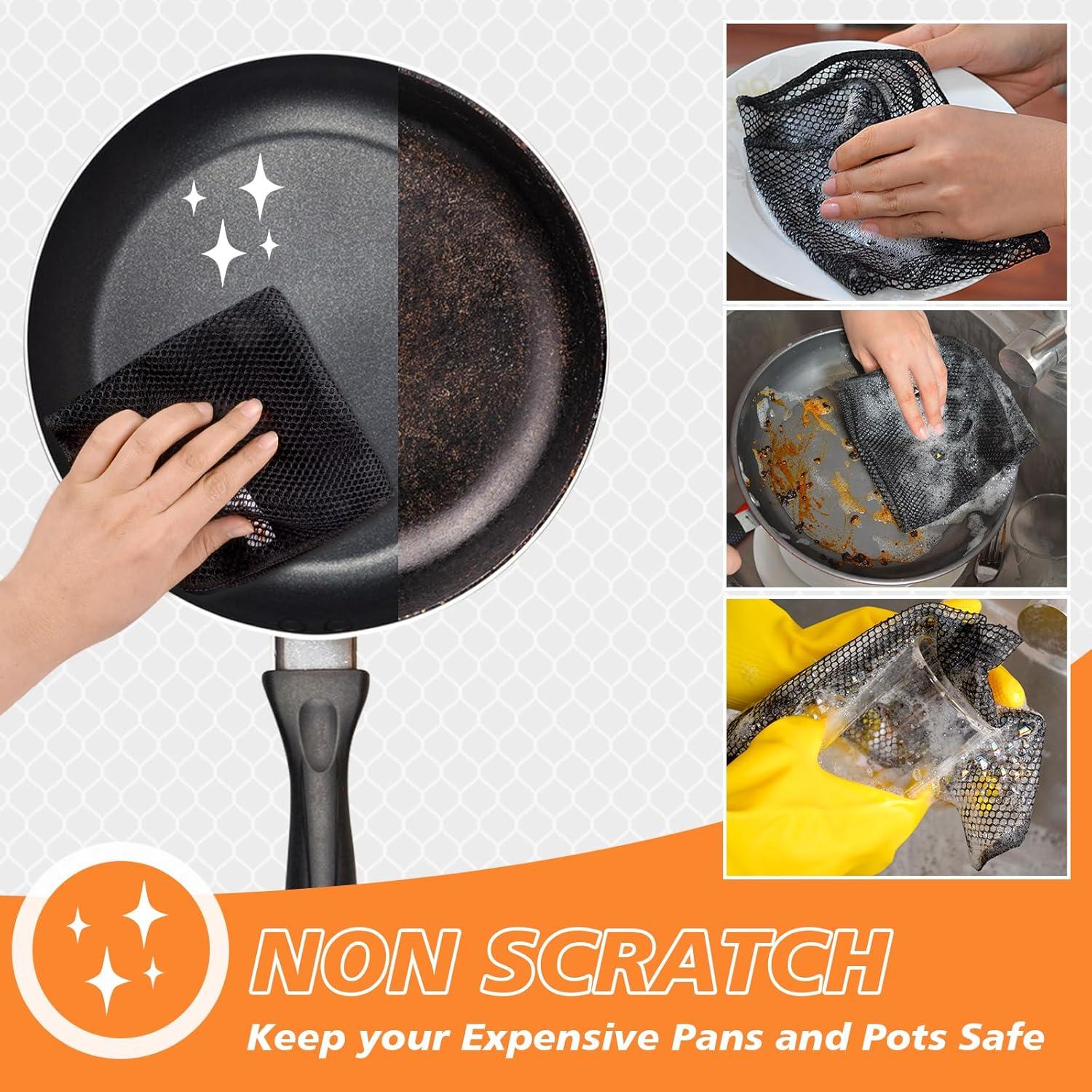 Paños de Malla para Lavar Platos SUNLAND 30x30 cm 12 Piezas