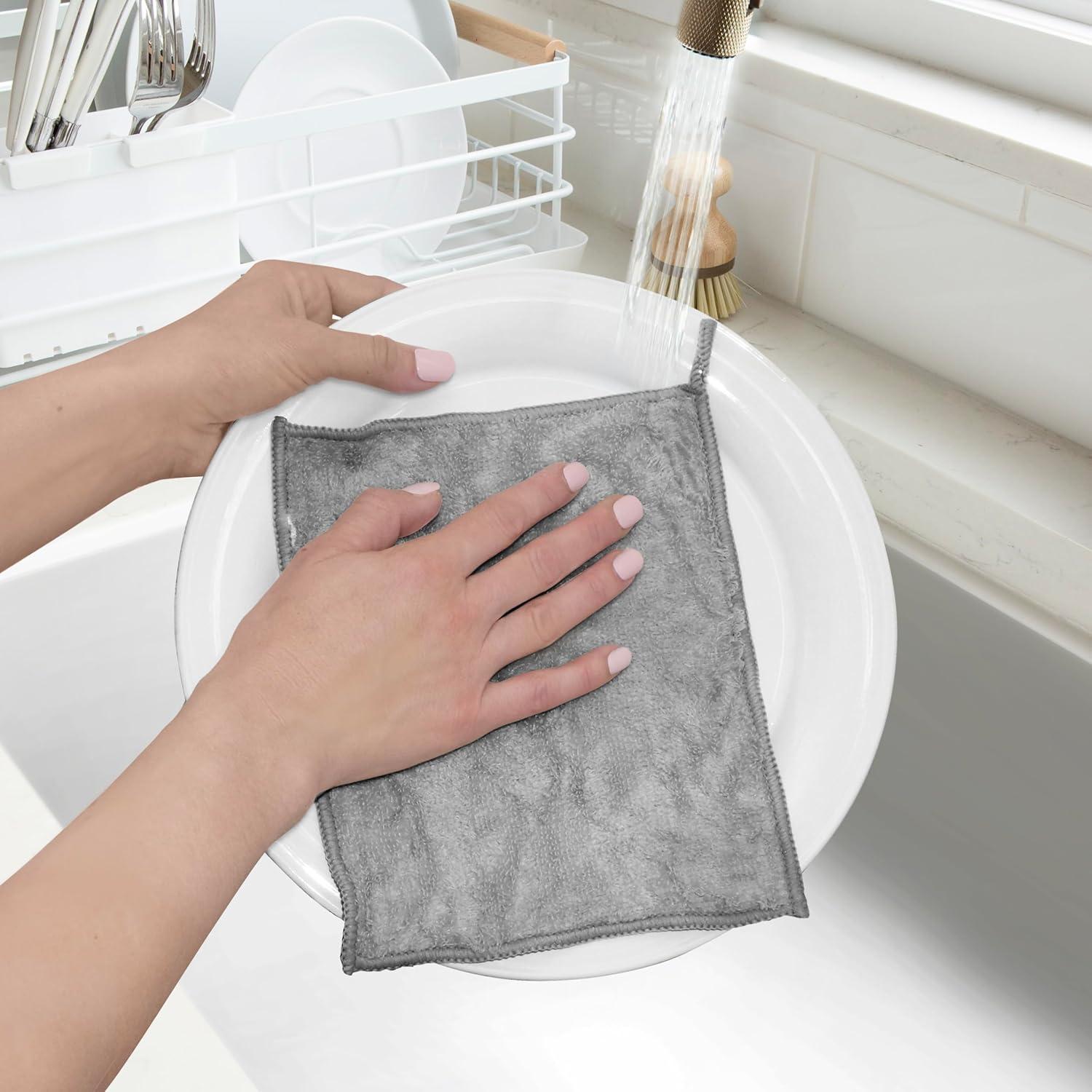 Paños de Cocina Oggi Bambou 6 Pcs 17x23 cm Absorbentes